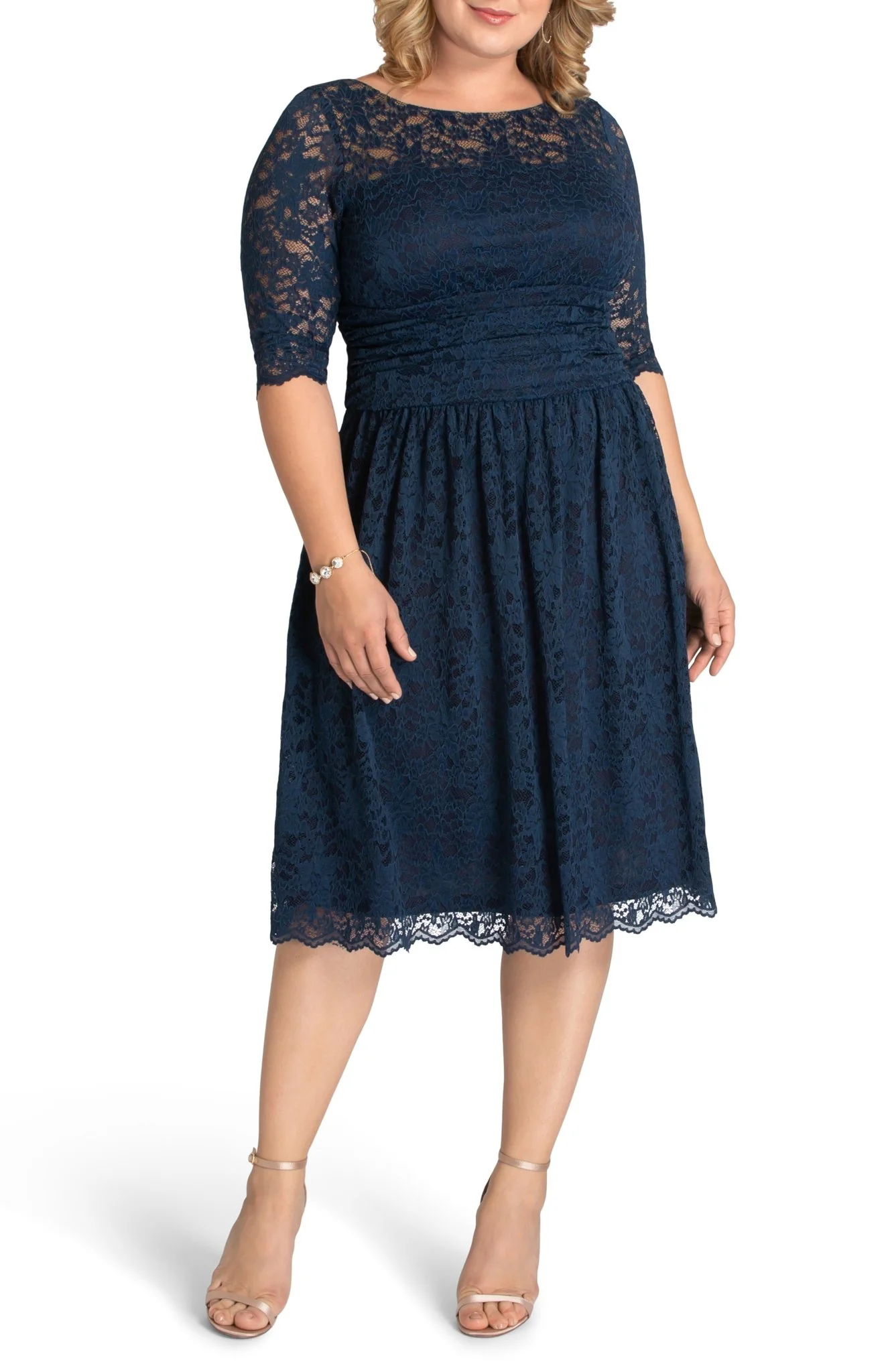 Luna Lace Dress - Plus - Image 2
