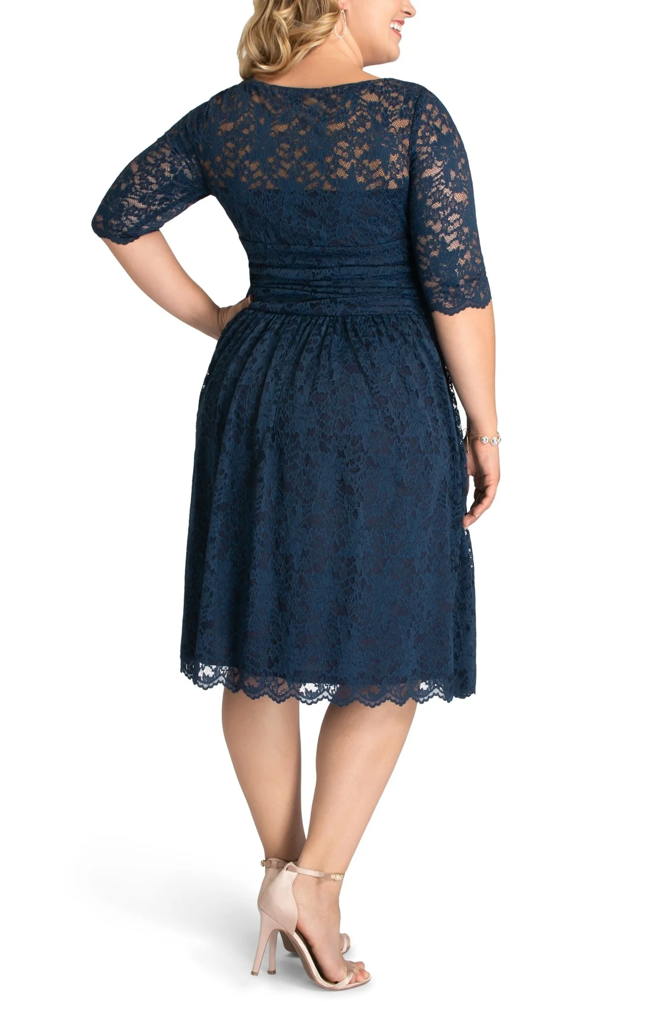Luna Lace Dress - Plus - Image 3