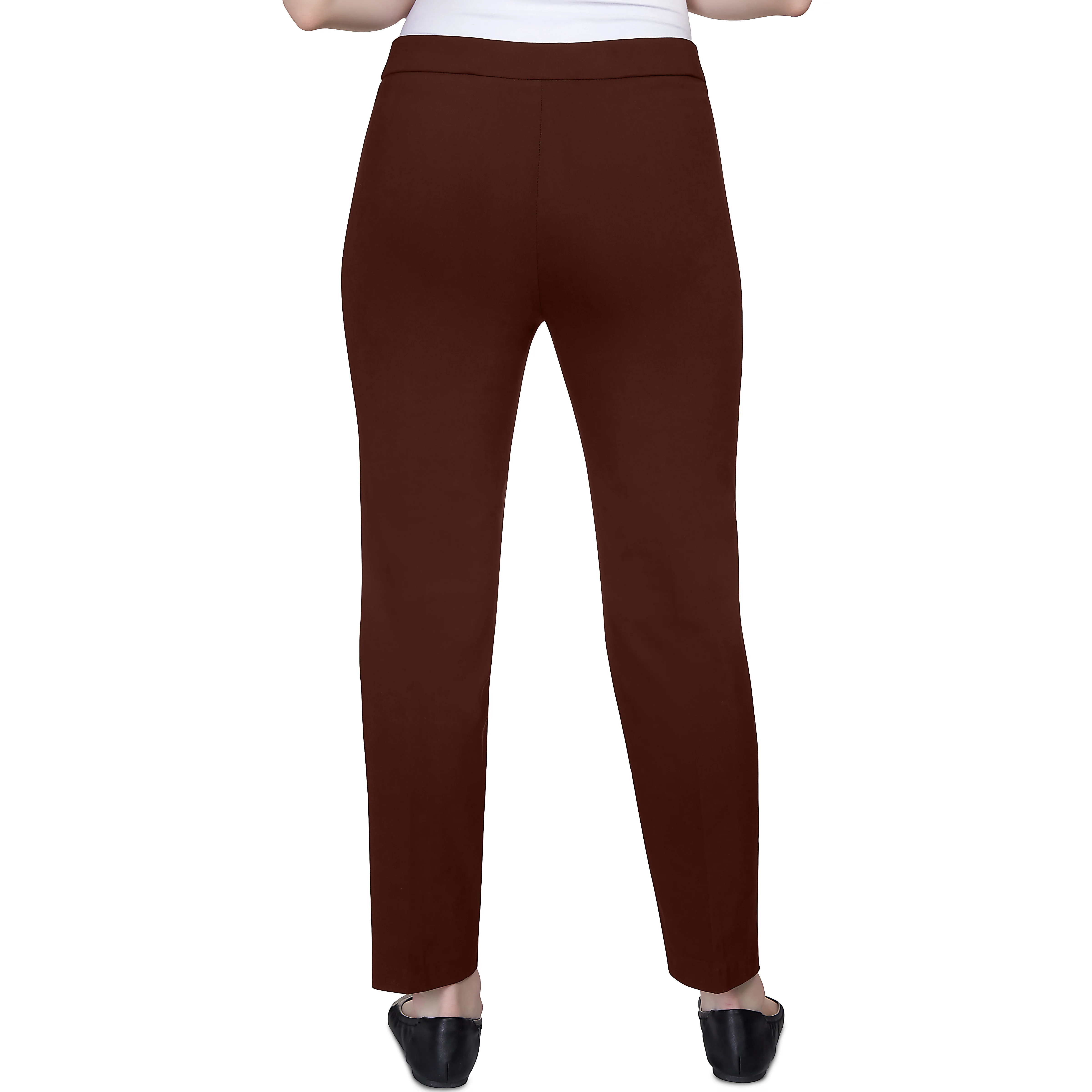 Alfred Dunner Classic Allure Fit Proportioned Pant with Elastic Comfort Waistband Average Length - Image 8