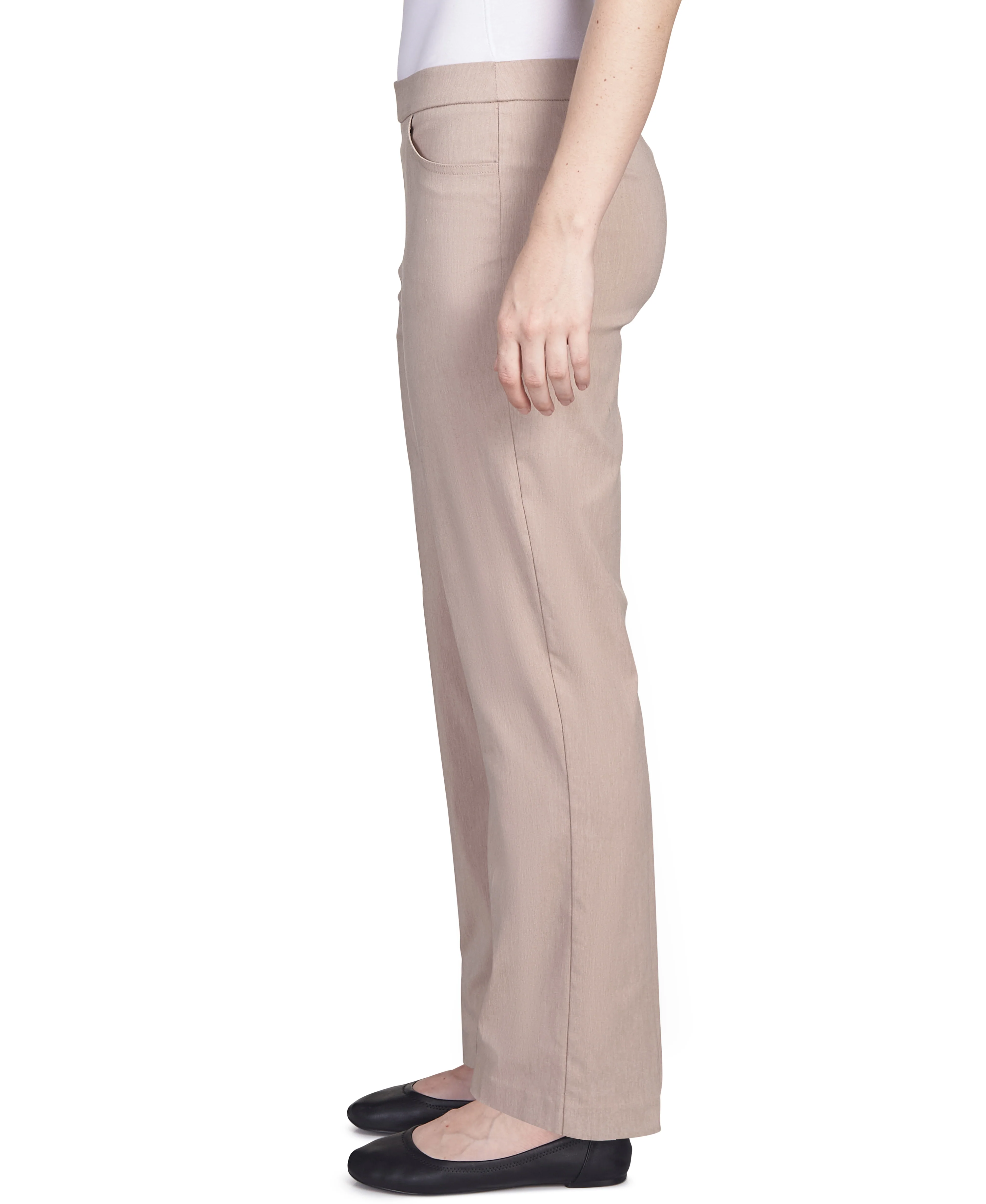 Alfred Dunner Classic Allure Fit Proportioned Pant with Elastic Comfort Waistband Short Length - Image 34