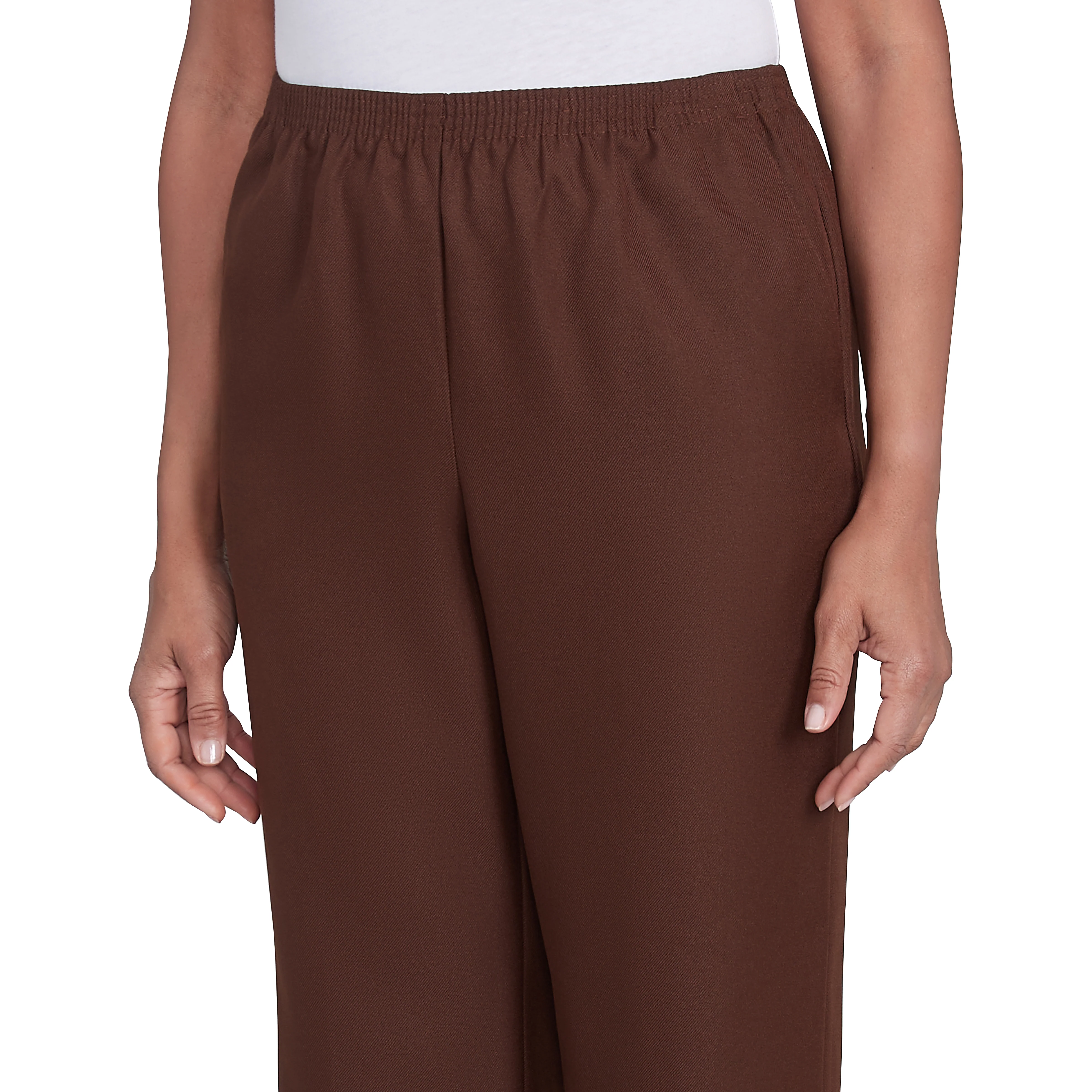 Alfred Dunner Classic Proportioned Pant Average Length - Image 11