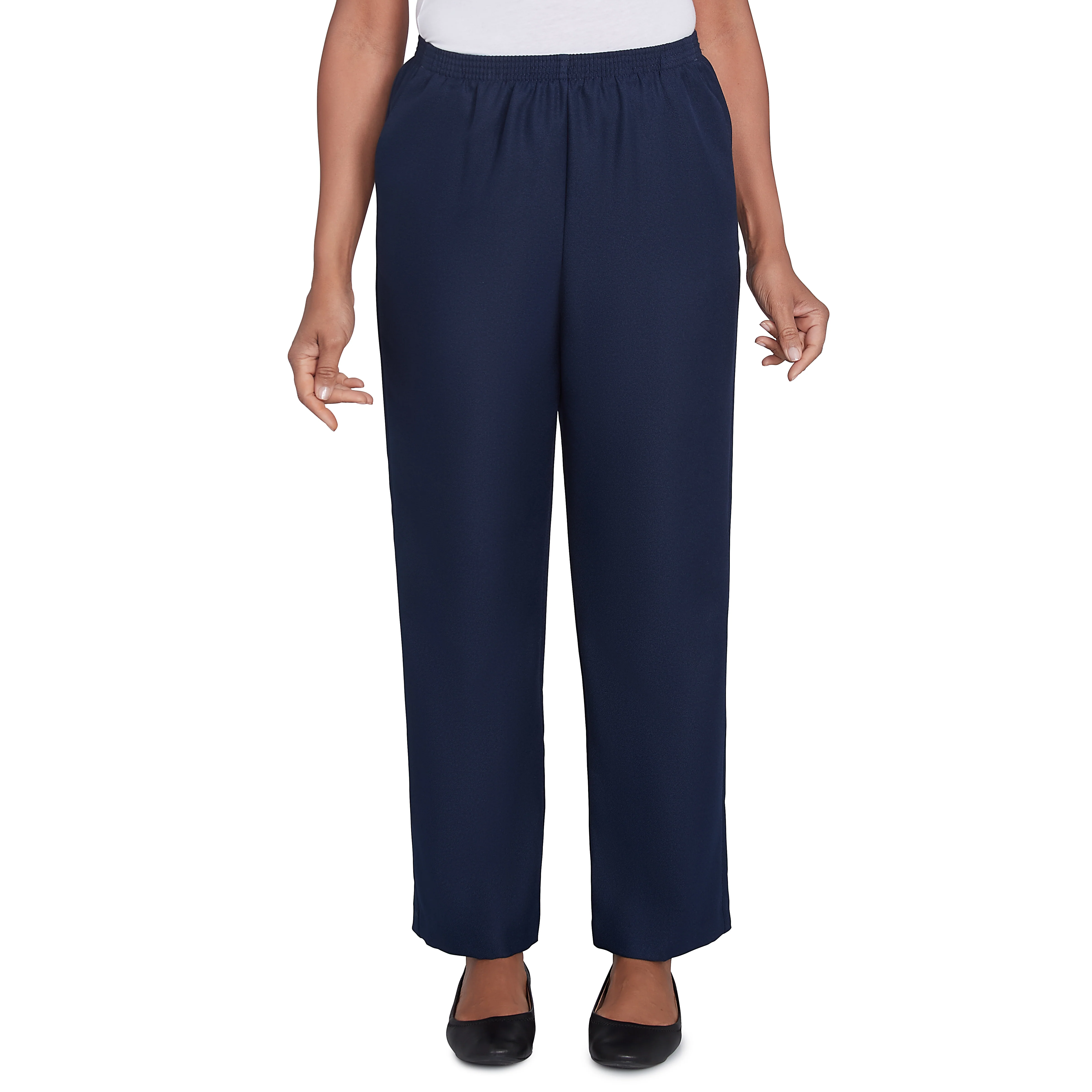 Alfred Dunner Classic Proportioned Pant Average Length - Image 19