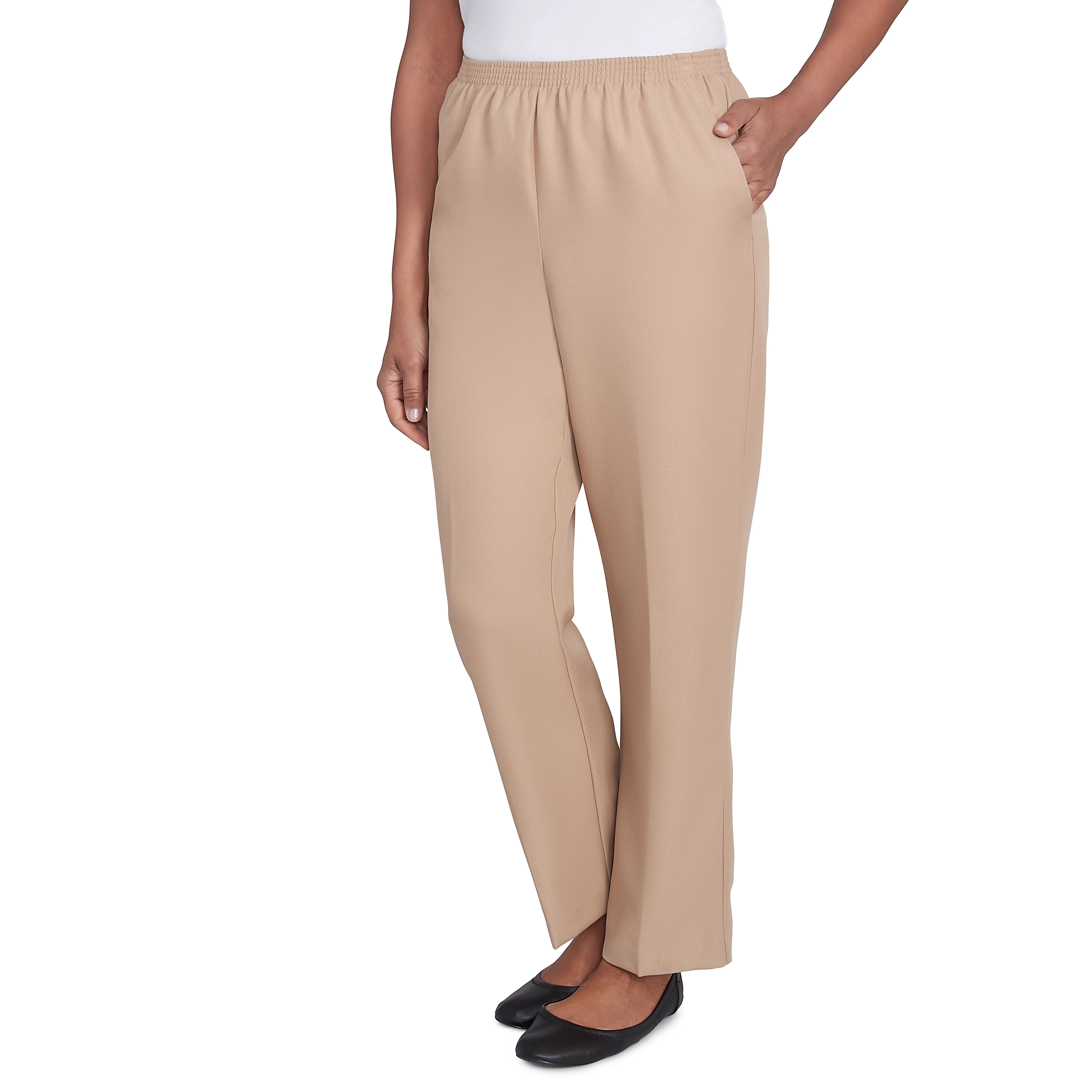 Alfred Dunner Classic Proportioned Pant Average Length - Image 27