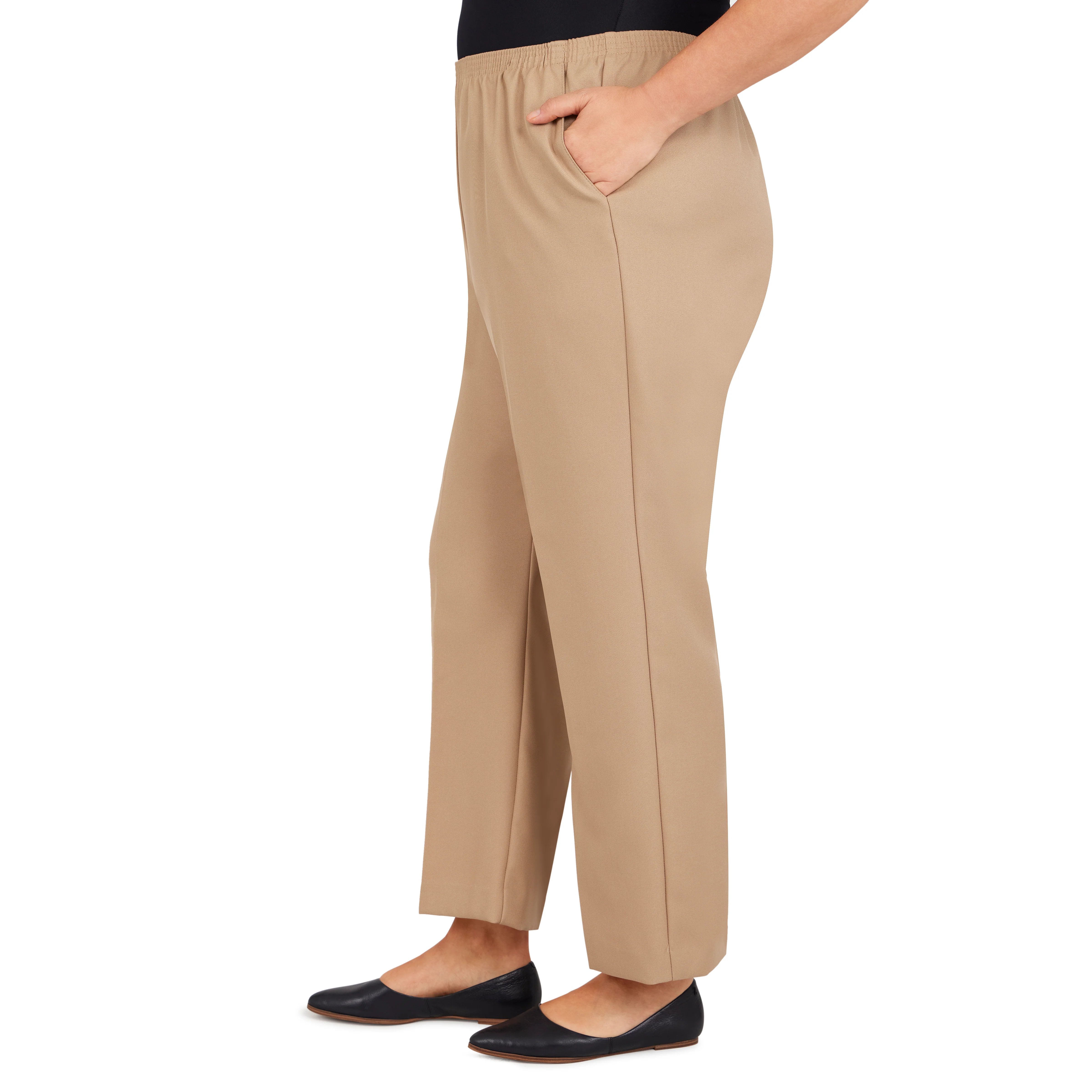 Alfred Dunner Classic Proportioned Pant Short Length - Plus - Image 28