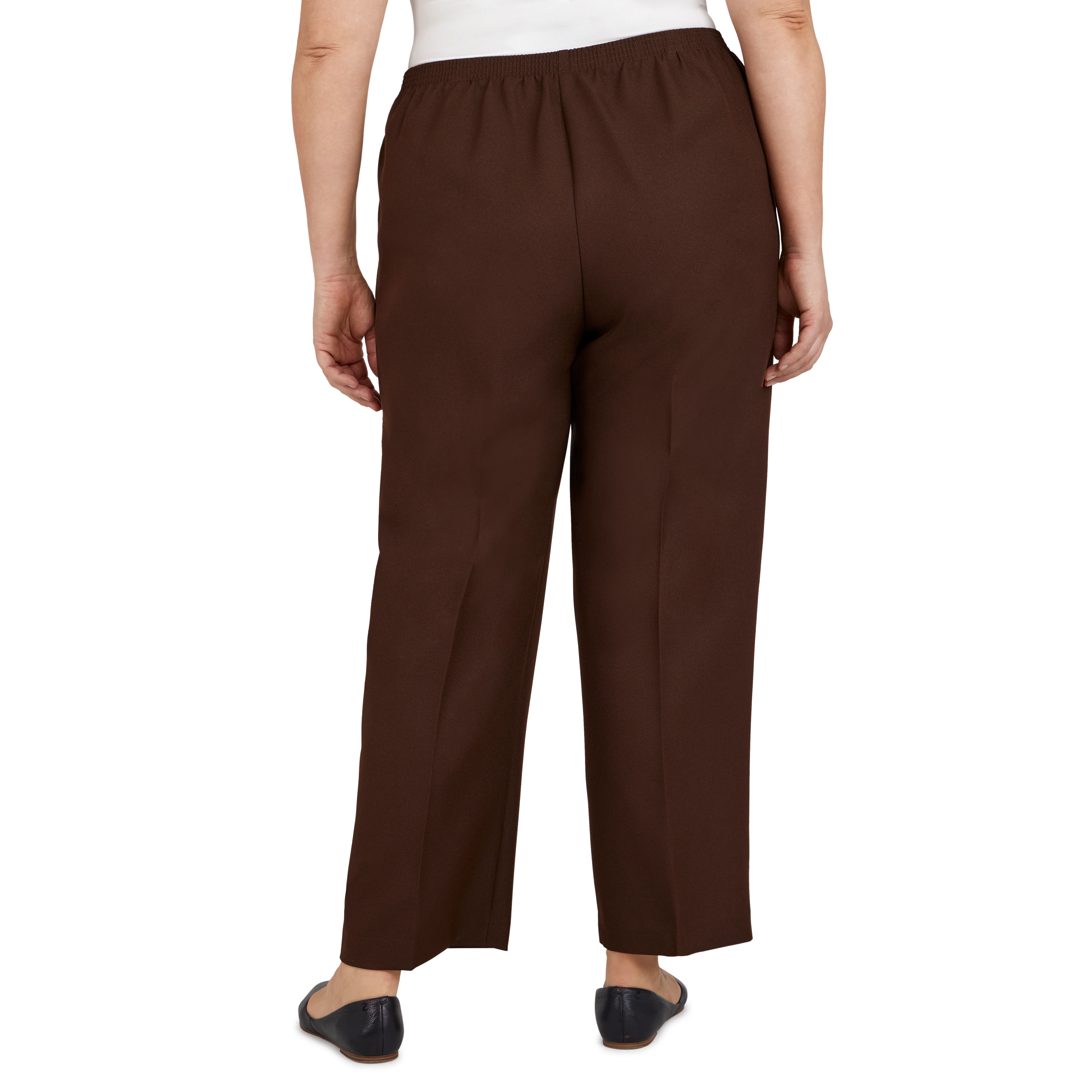 Alfred Dunner Classic Proportioned Pant Short Length - Plus - Image 8