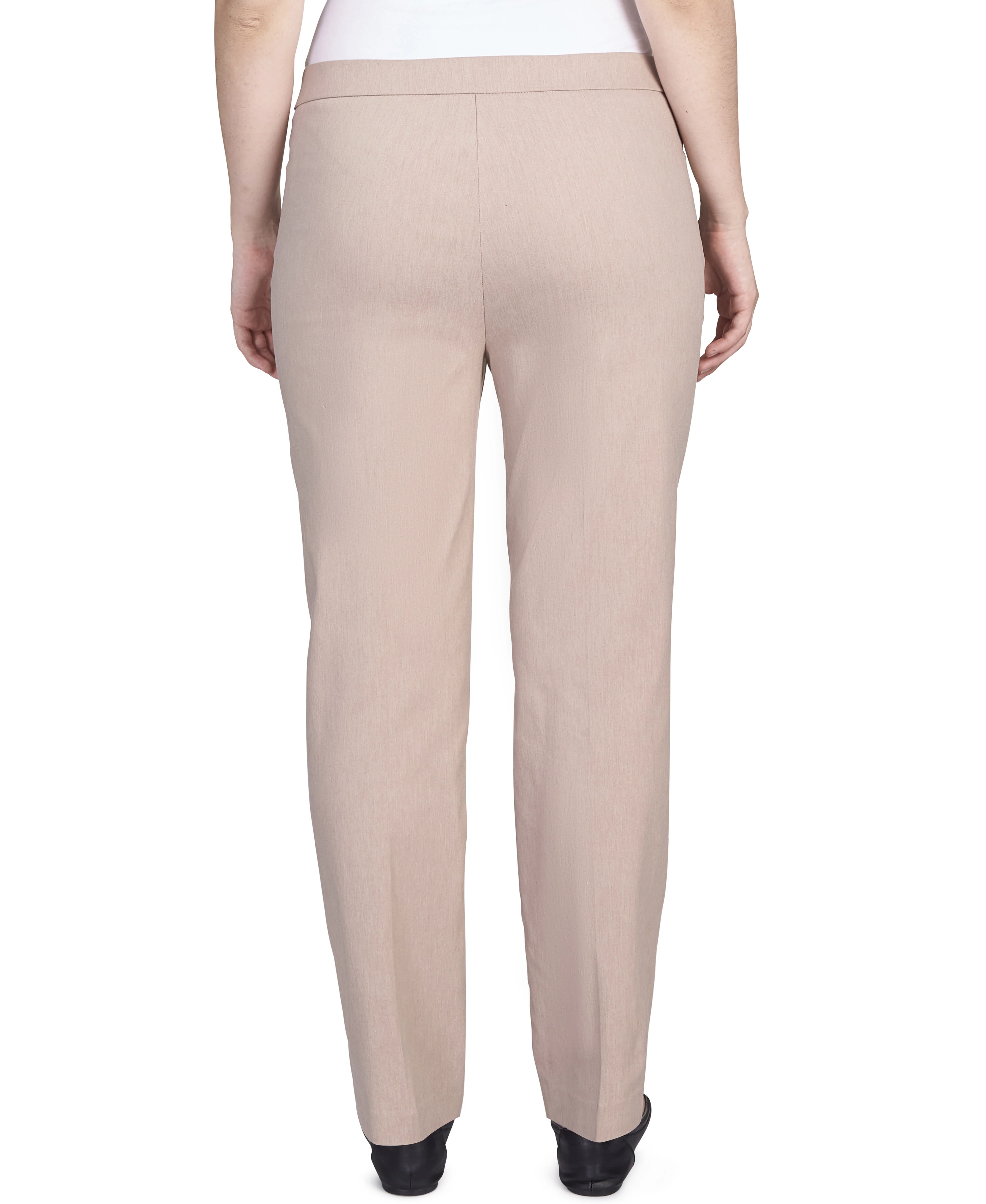 Alfred Dunner Petite Classic Allure Fit Proportioned Pant with Elastic Comfort Waistband Average Length - Image 27