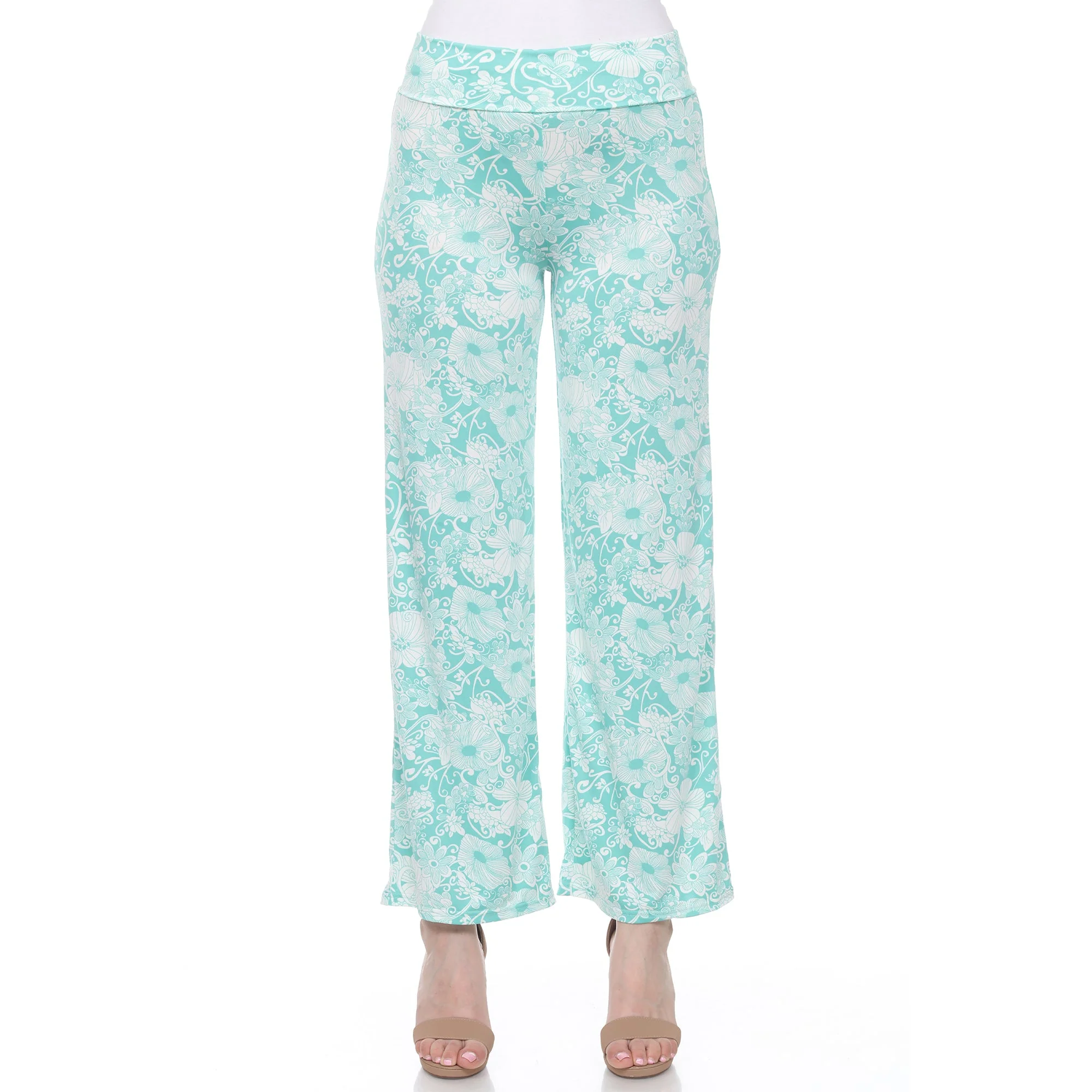 Floral Paisley Palazzo Pants - Image 21