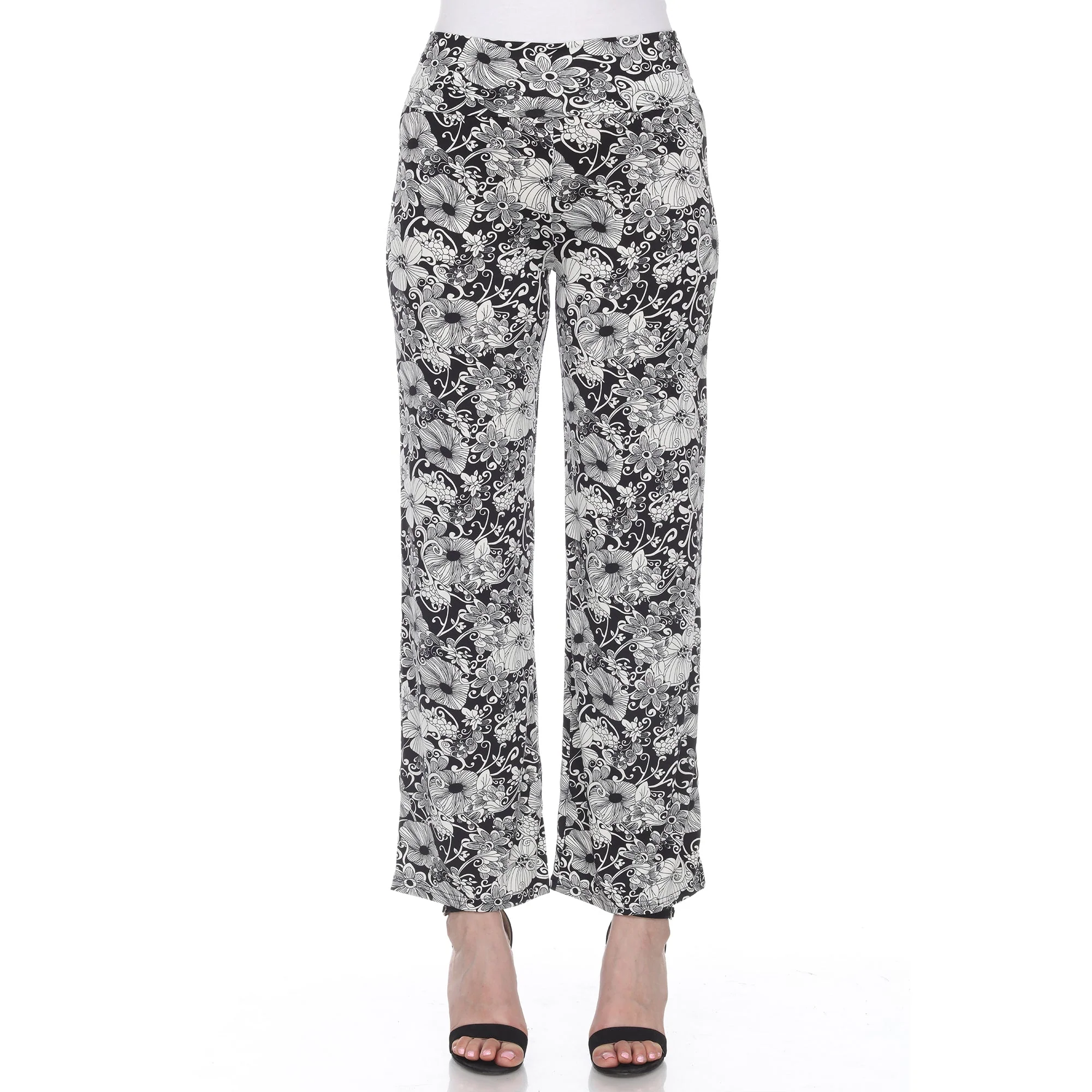 Floral Paisley Palazzo Pants - Image 9