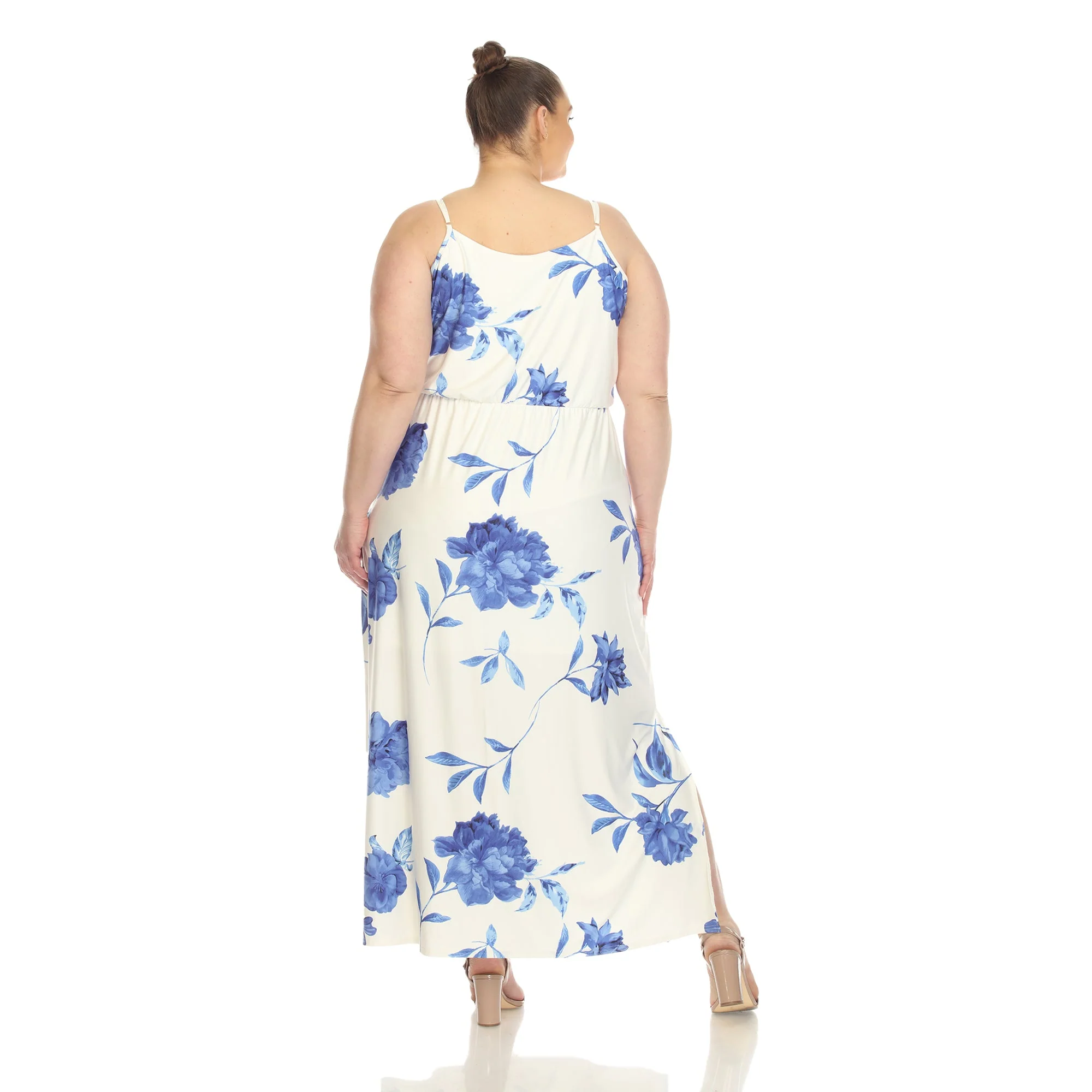 Floral Strap Maxi Dress - Plus - Image 15