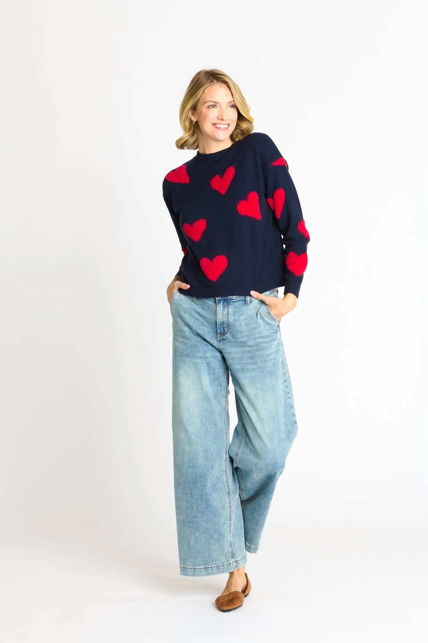 Heart Eyelash Sweater - Image 4