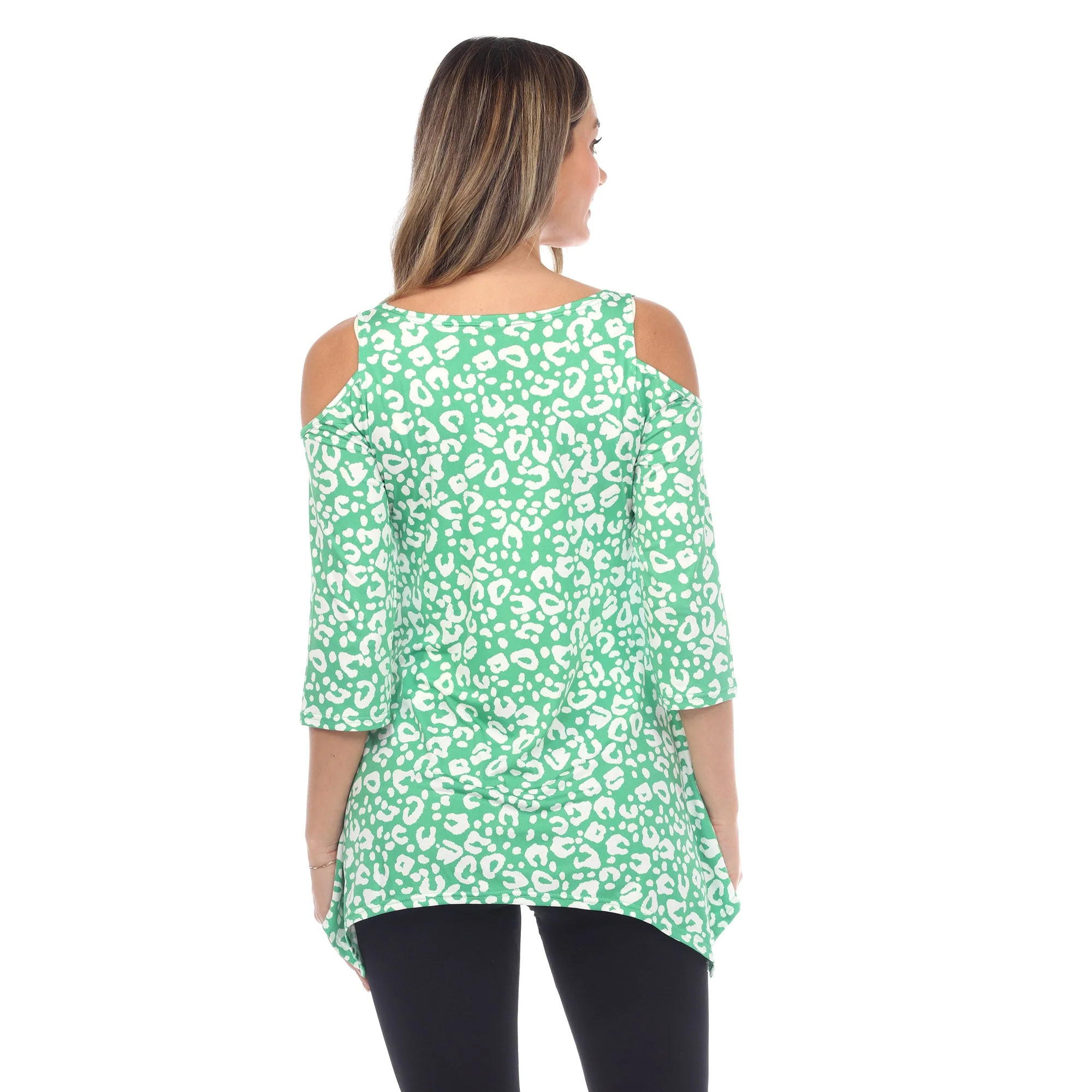 Leopard Cold Shoulder Tunic - Image 23