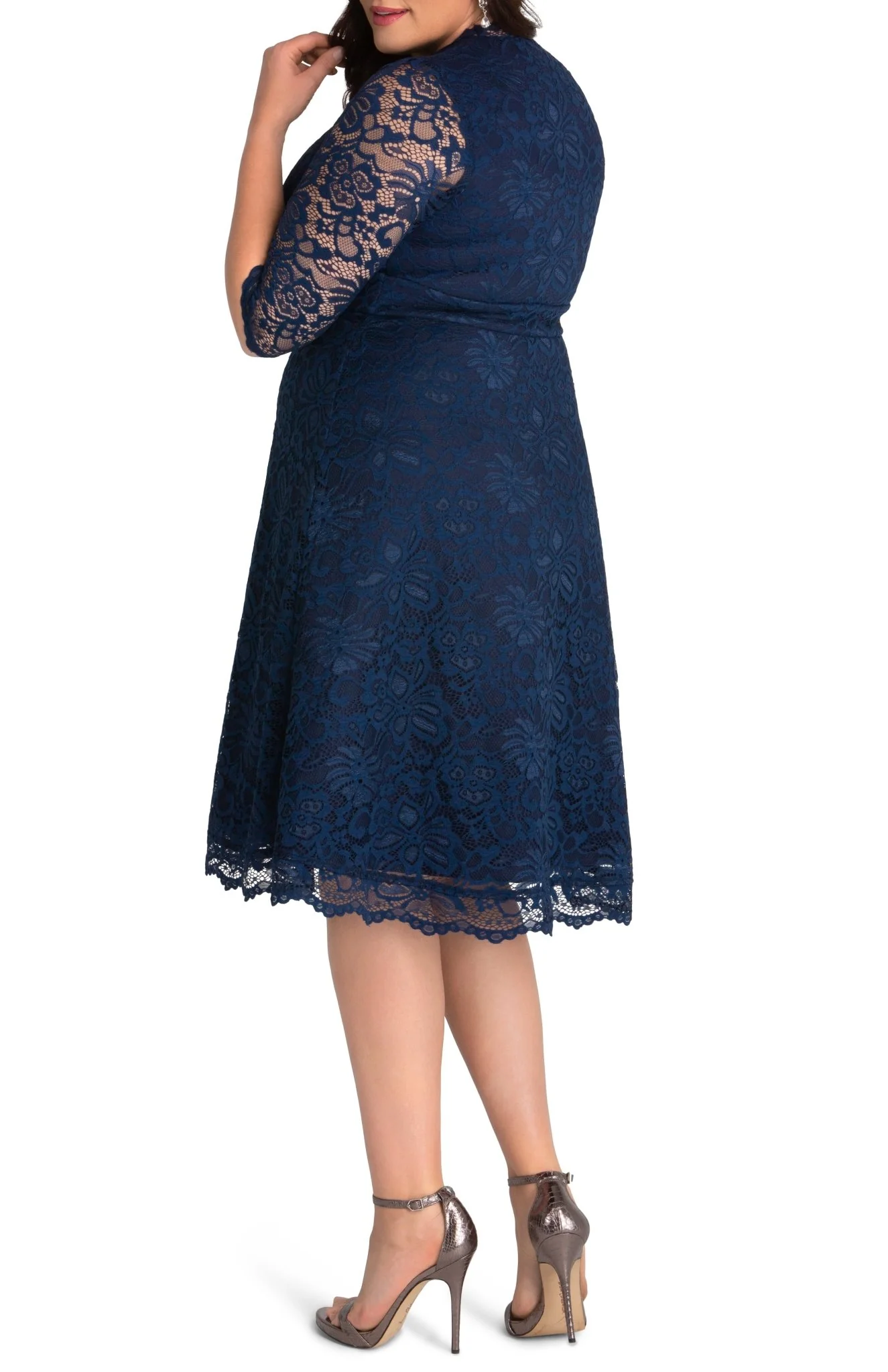 Mademoiselle Lace Cocktail Dress - Plus - Image 14