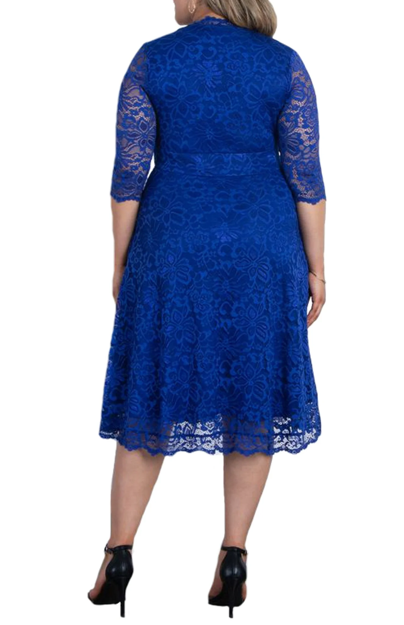 Mademoiselle Lace Cocktail Dress - Plus - Image 6