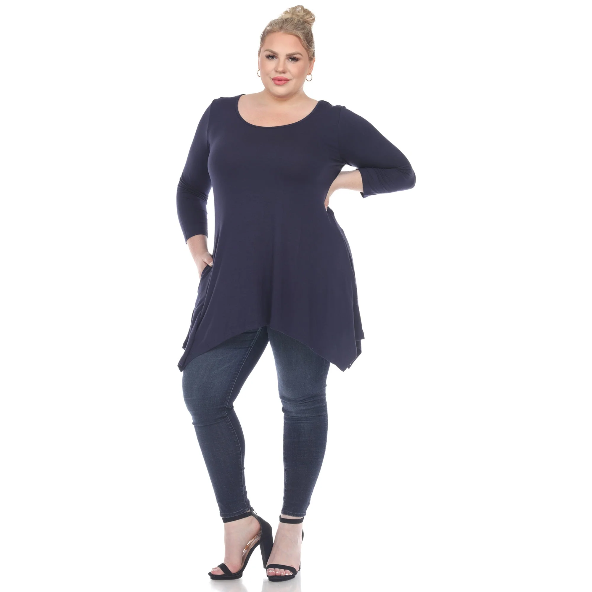 Makayla Tunic Top - Plus - Image 19
