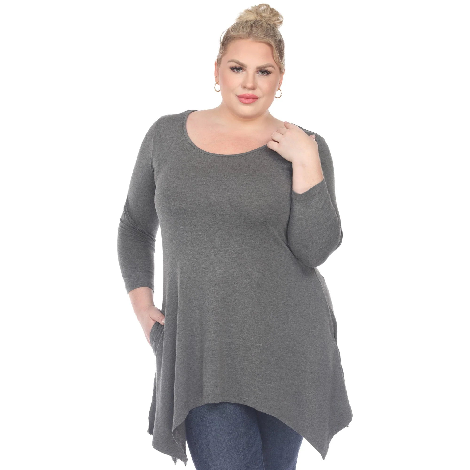 Makayla Tunic Top - Plus - Image 21