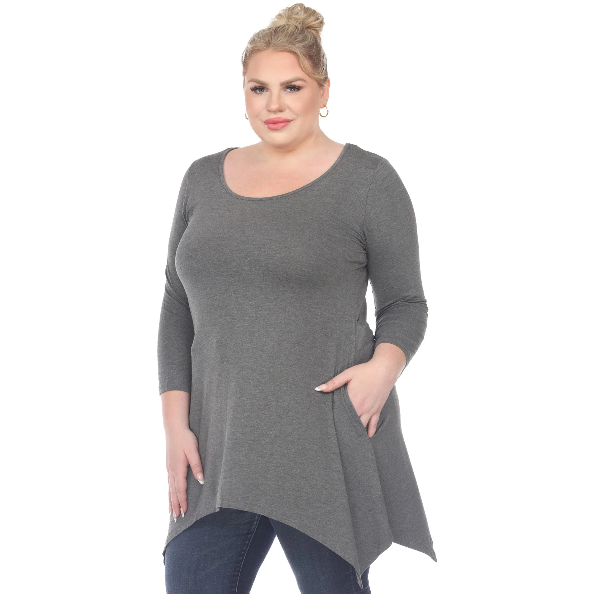 Makayla Tunic Top - Plus - Image 23