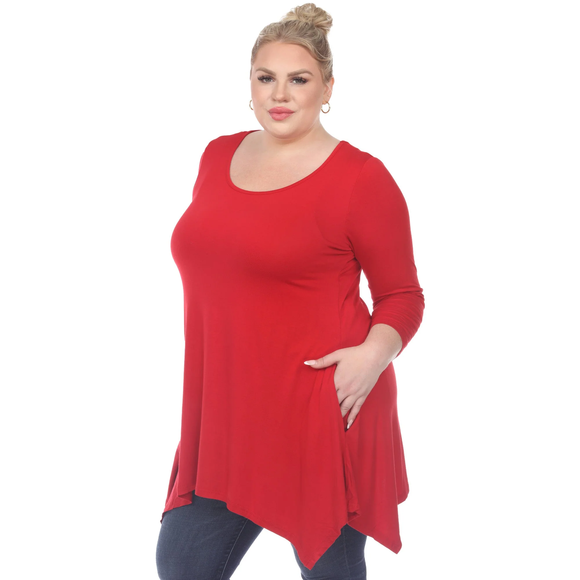 Makayla Tunic Top - Plus - Image 27