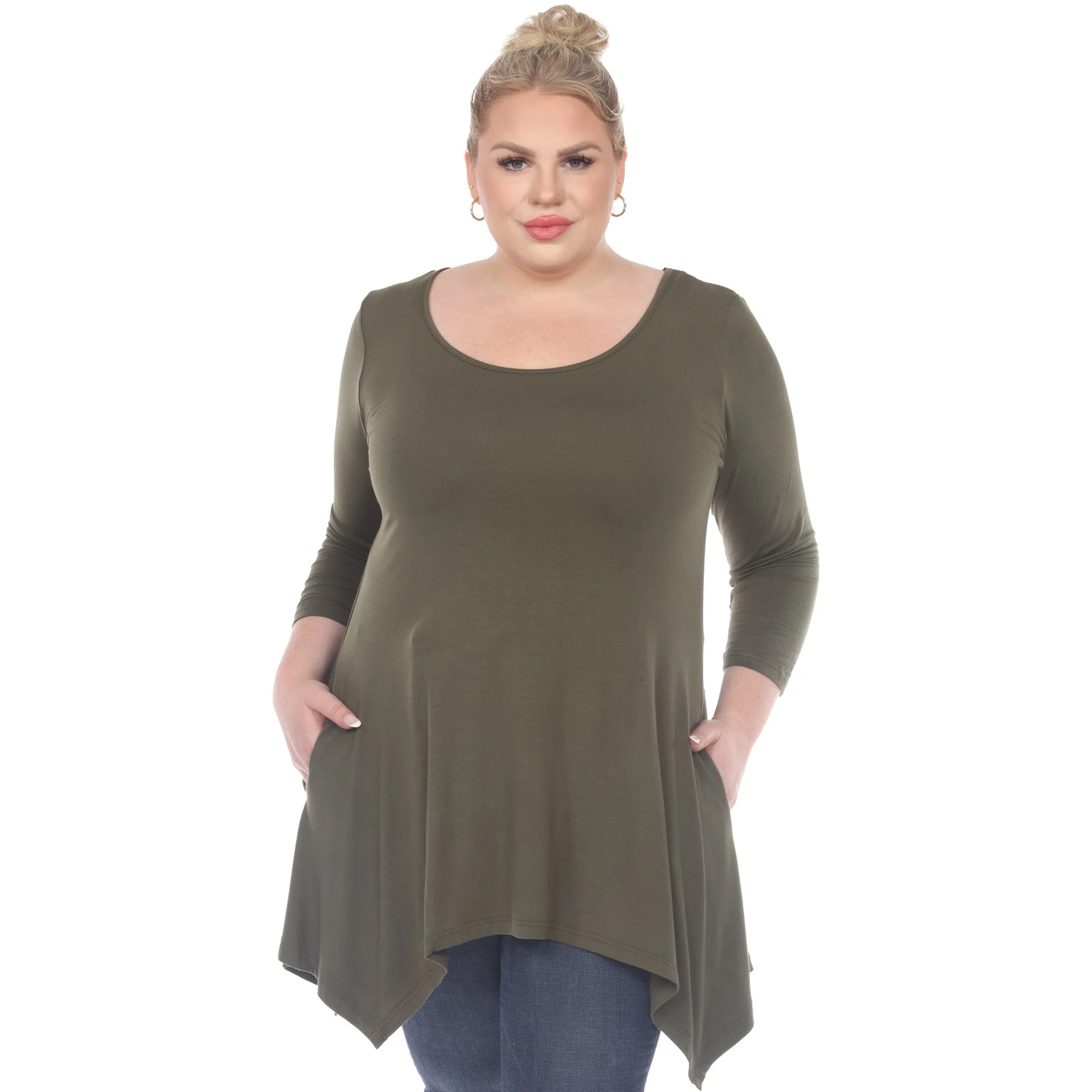 Makayla Tunic Top - Plus - Image 31