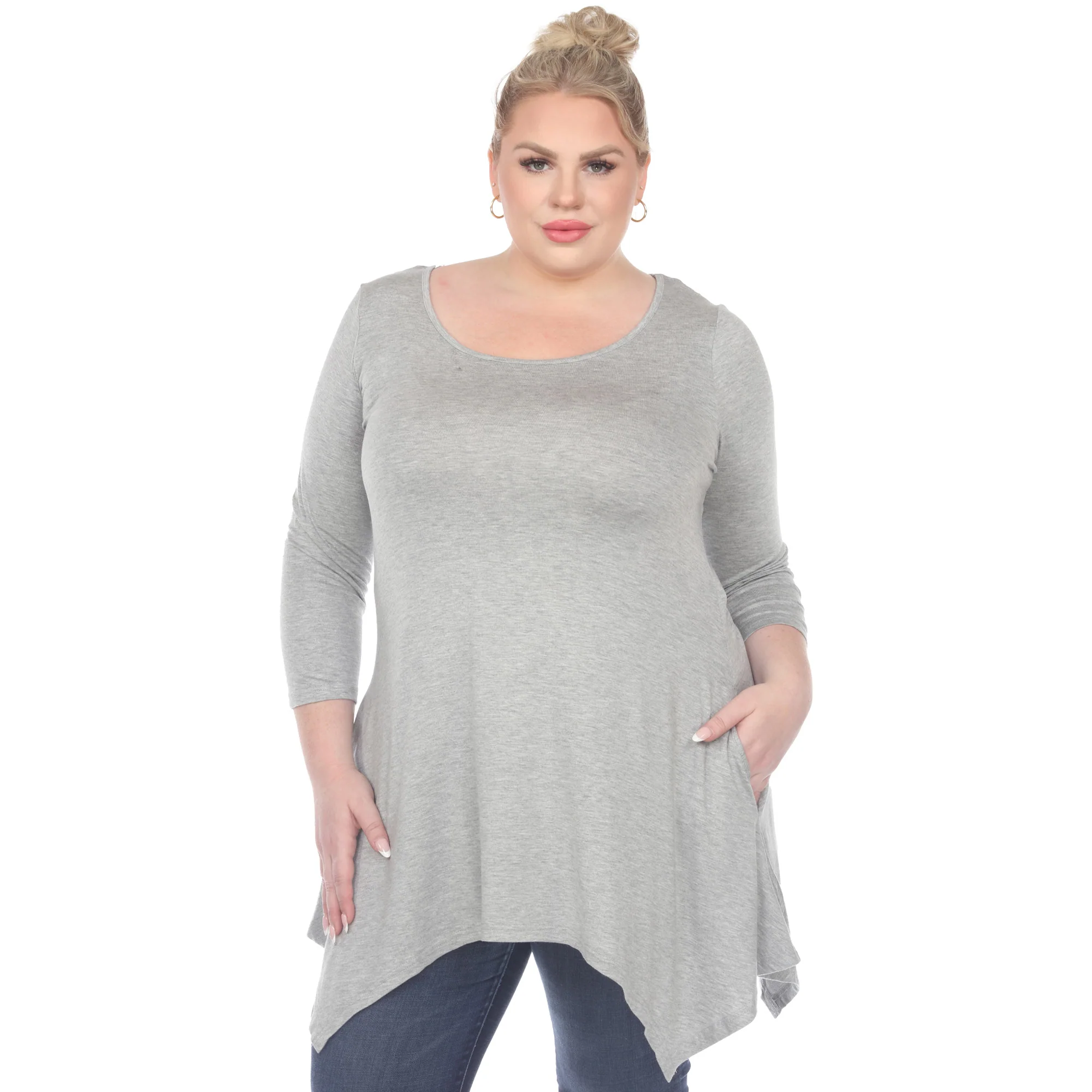 Makayla Tunic Top - Plus - Image 51