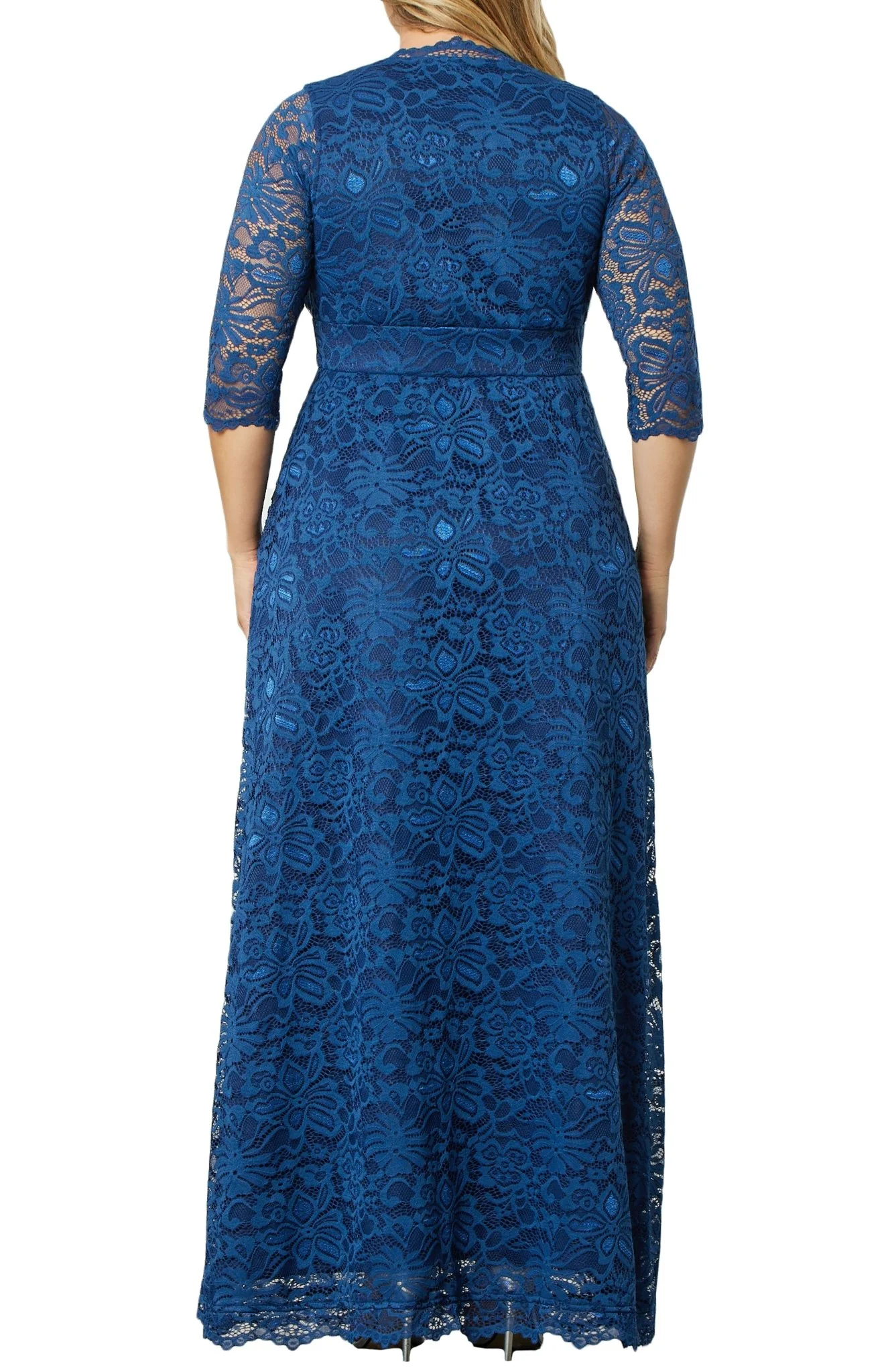 Maria Lace Evening Gown - Plus - Image 3