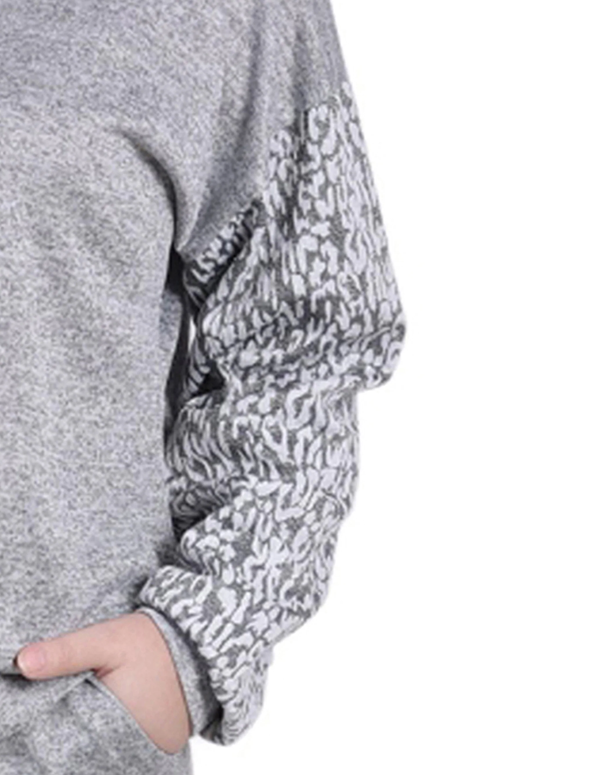 NY Collection Missy Long Sleeve Jogger Set - Image 3