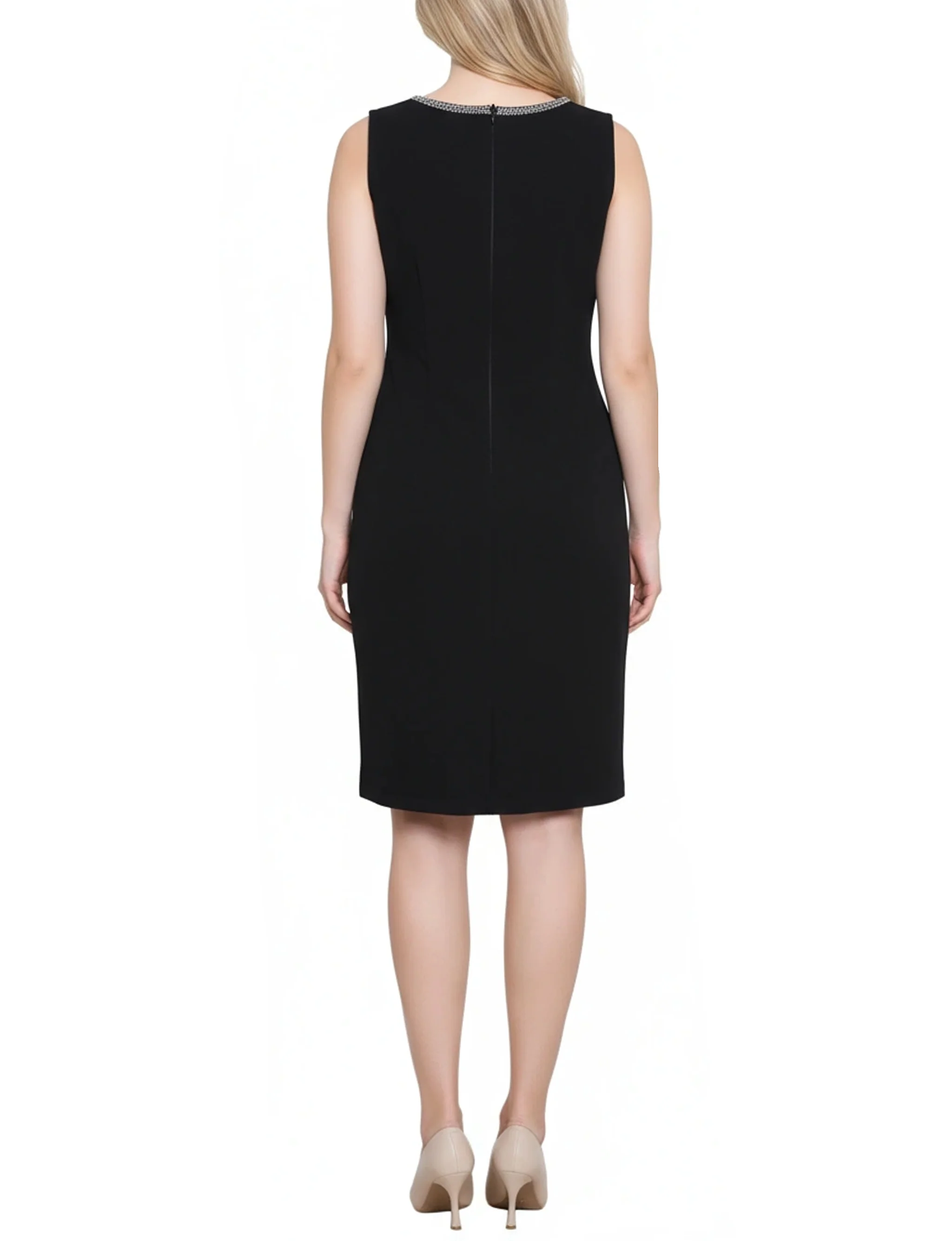 NY Collection Petite 2 Piece Jacket and Dress Set - Image 6