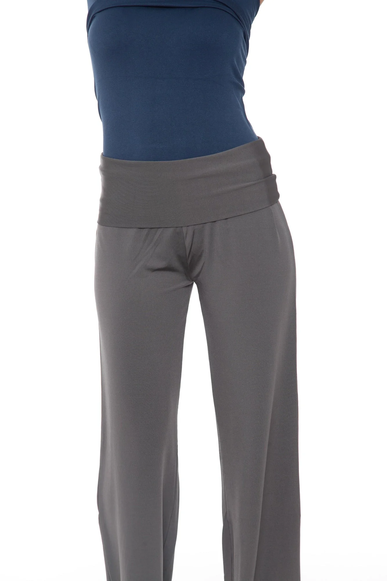 Palazzo Solid Print Pants - Image 11