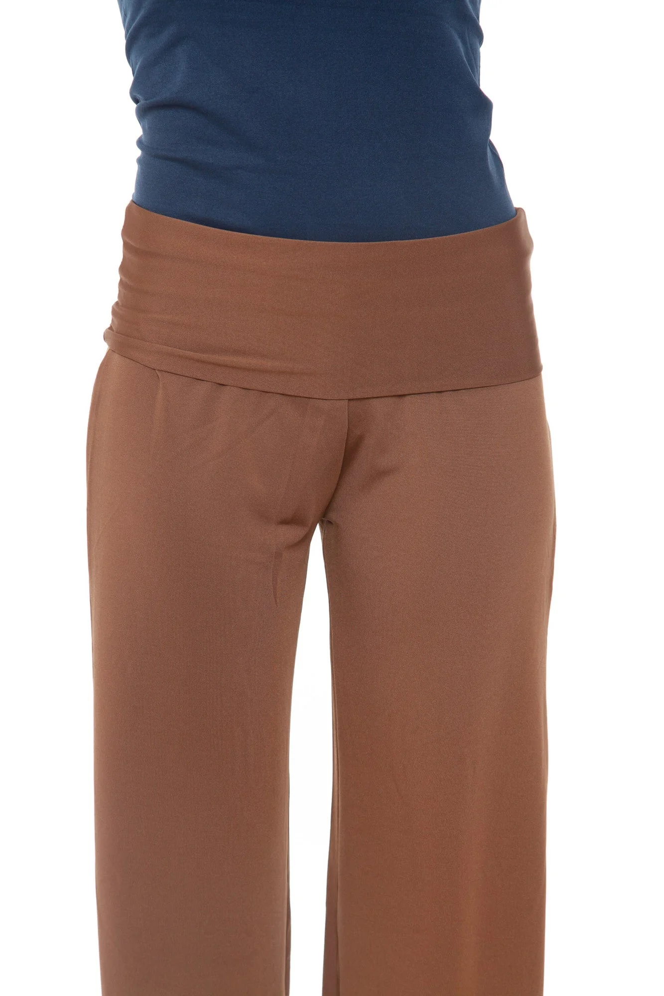 Palazzo Solid Print Pants - Image 7
