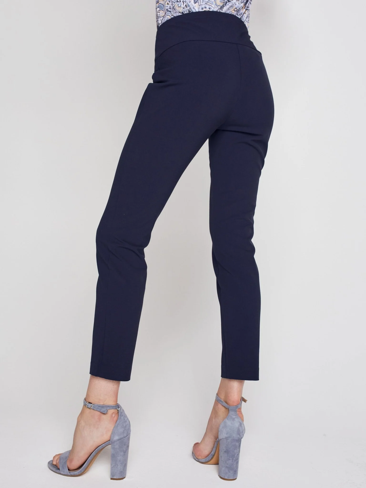 Roz & Ali™ Secret Agent Pants Tummy Control  Slim Leg Pants - Petite - Image 18