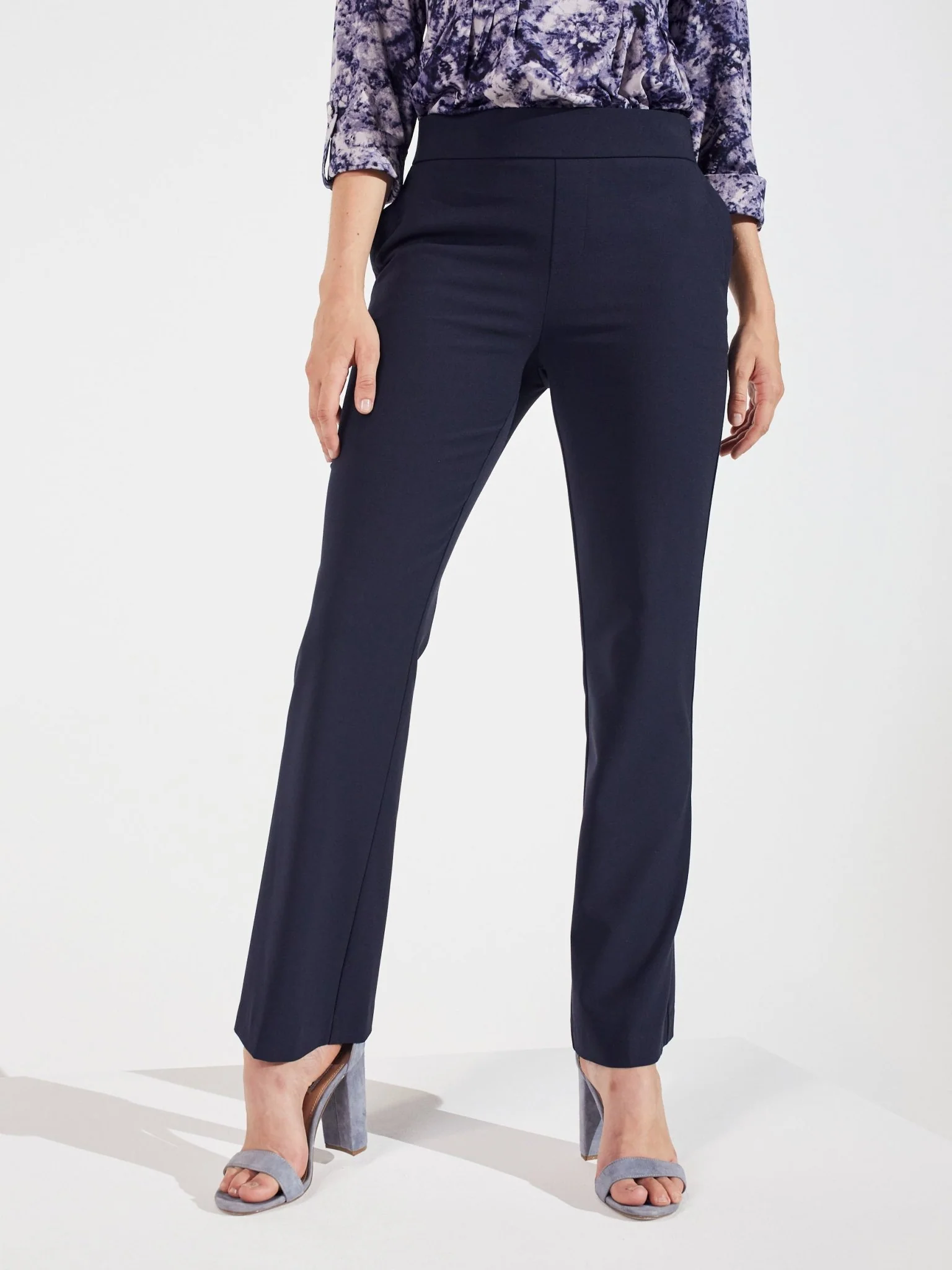 Roz & Ali™ Secret Agent Slight Tummy Control Bootcut Pants - Image 12