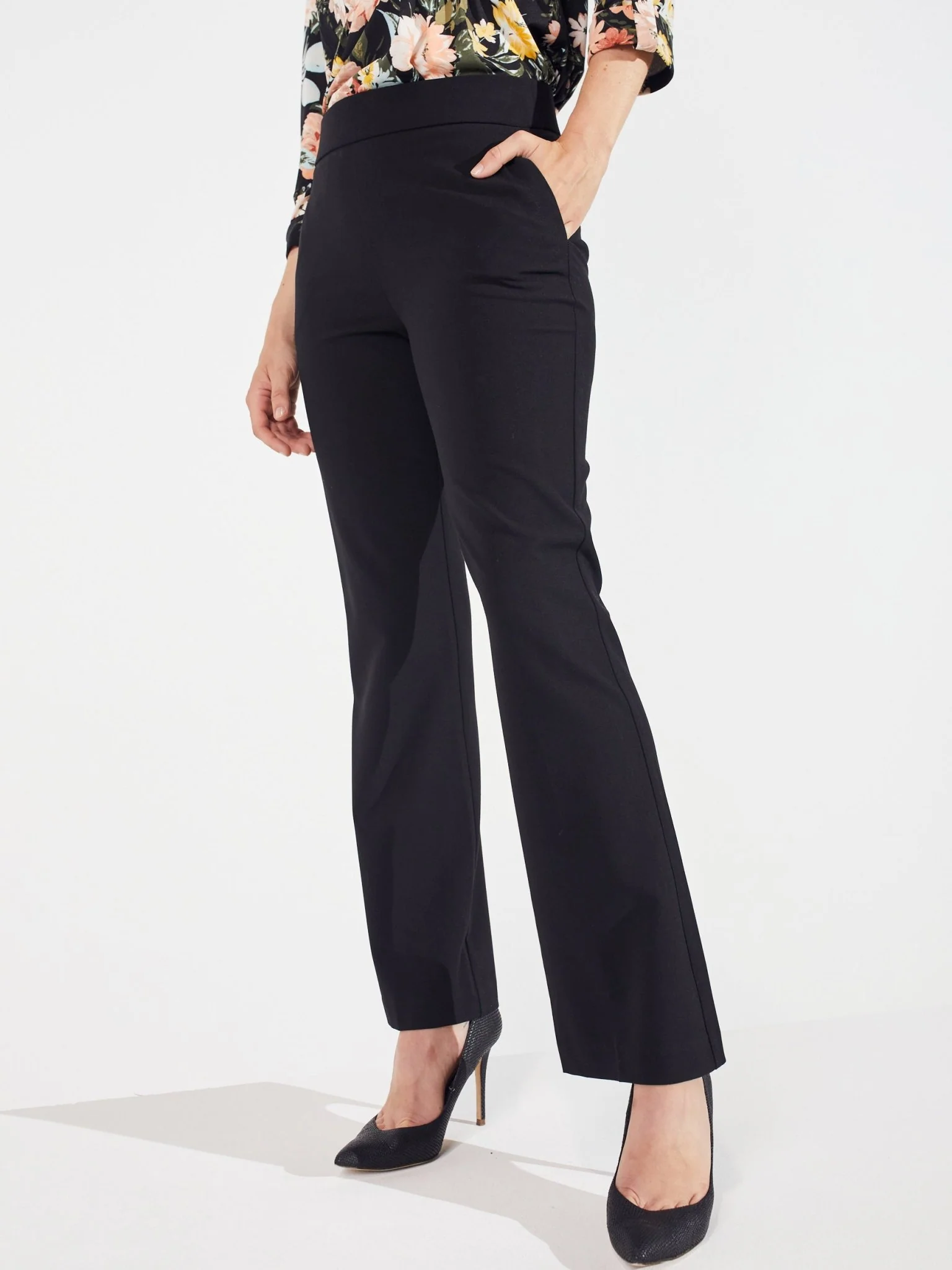 Roz & Ali™ Secret Agent Slight Tummy Control Bootcut Pants - Image 20