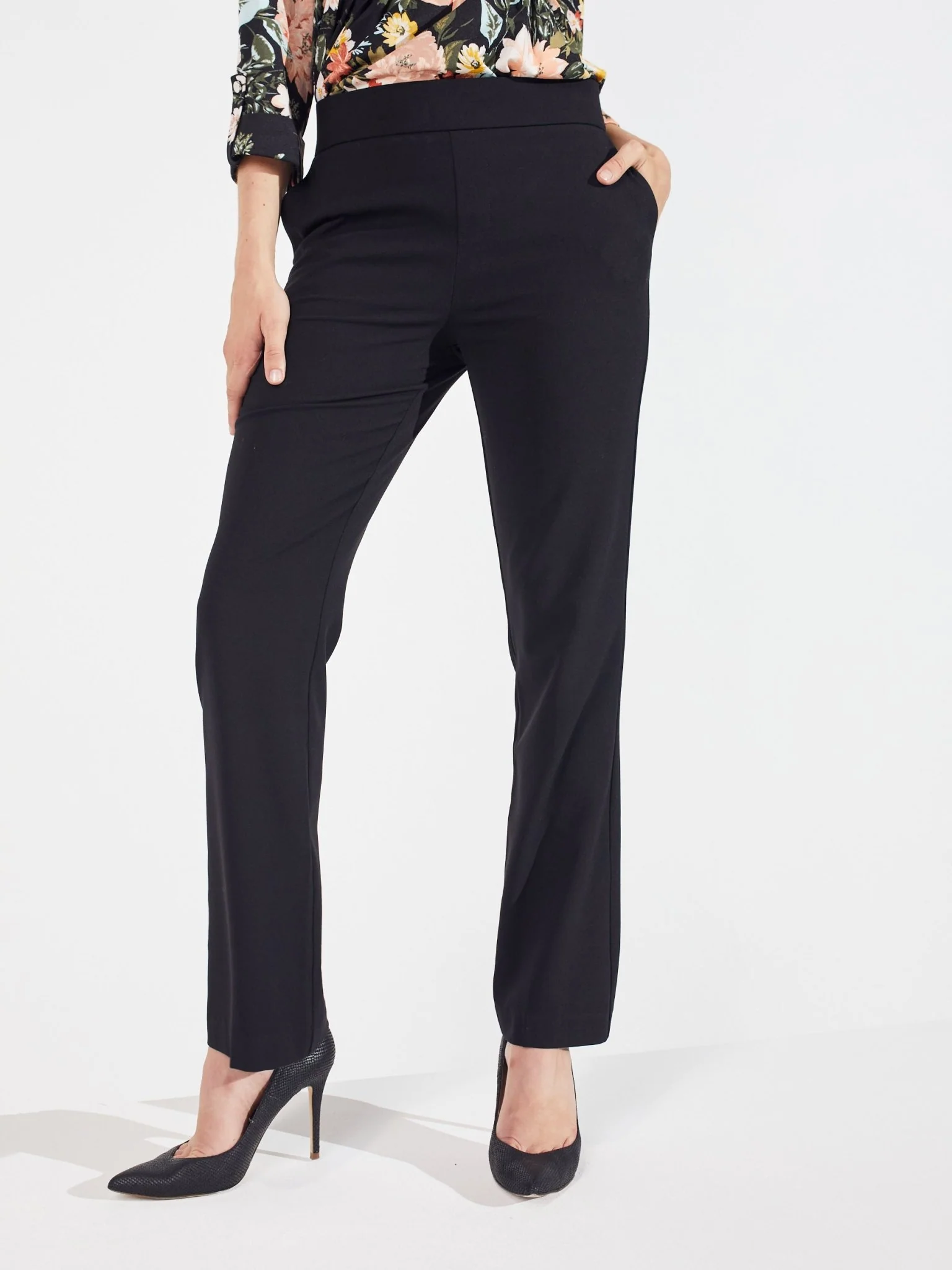 Roz & Ali™ Secret Agent Slight Tummy Control Bootcut Pants - Image 23