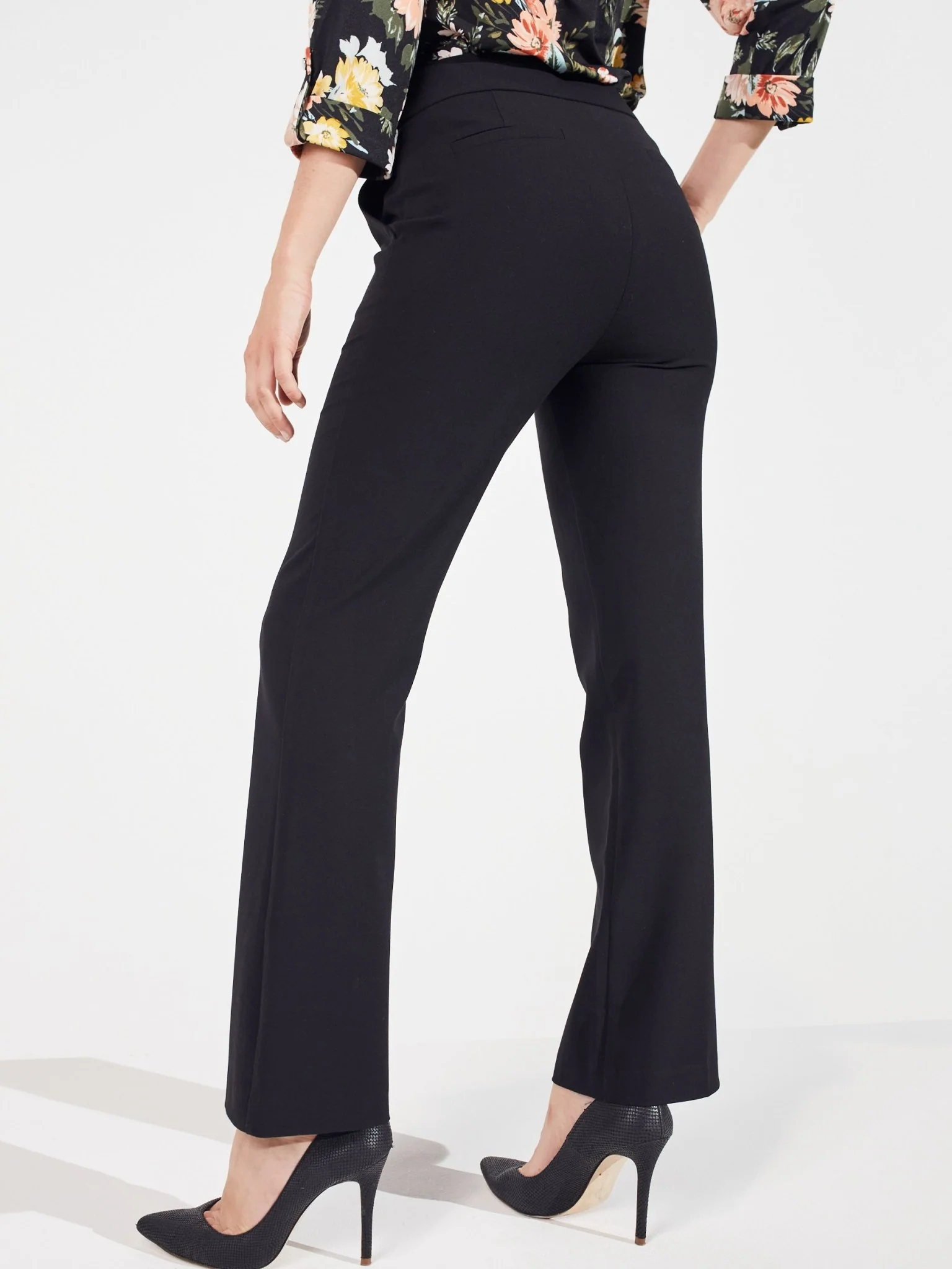 Roz & Ali™ Secret Agent Slight Bootcut Pants - Petite - Image 6