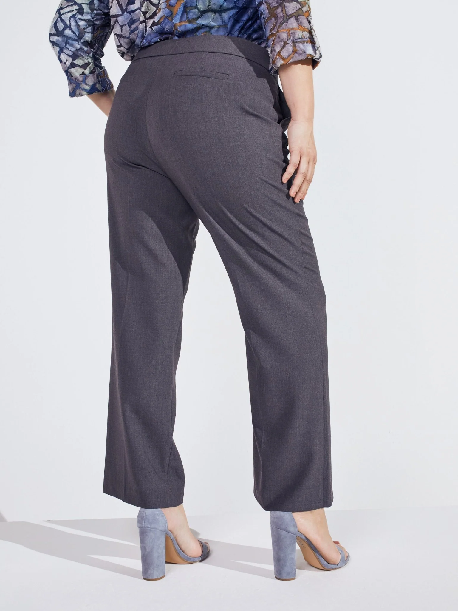 Roz & Ali™ Secret Agent Slight Tummy Control Bootcut Pants - Plus - Image 10