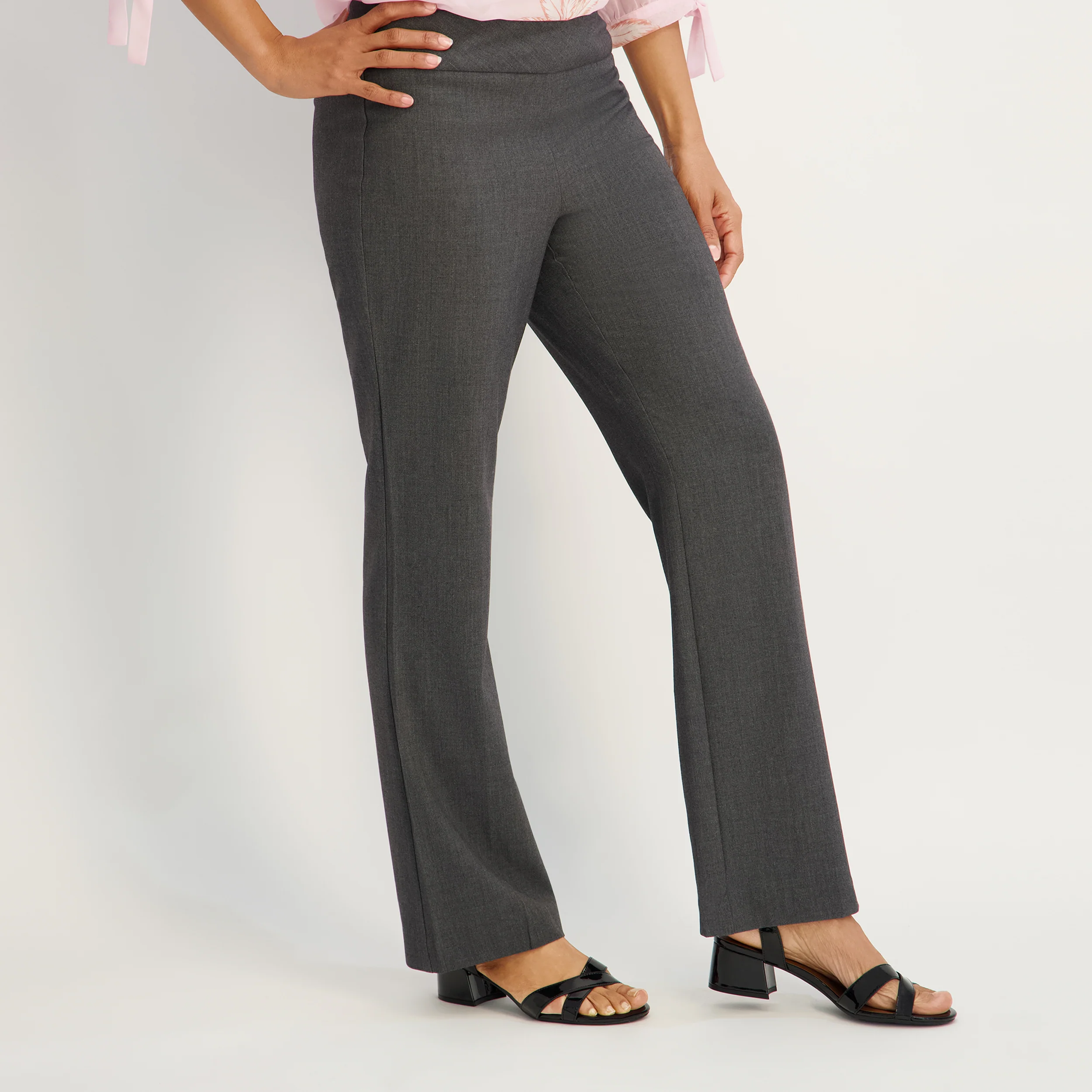 Roz & Ali™ Secret Agent Tummy Control Classic Pants - Petite - Image 3