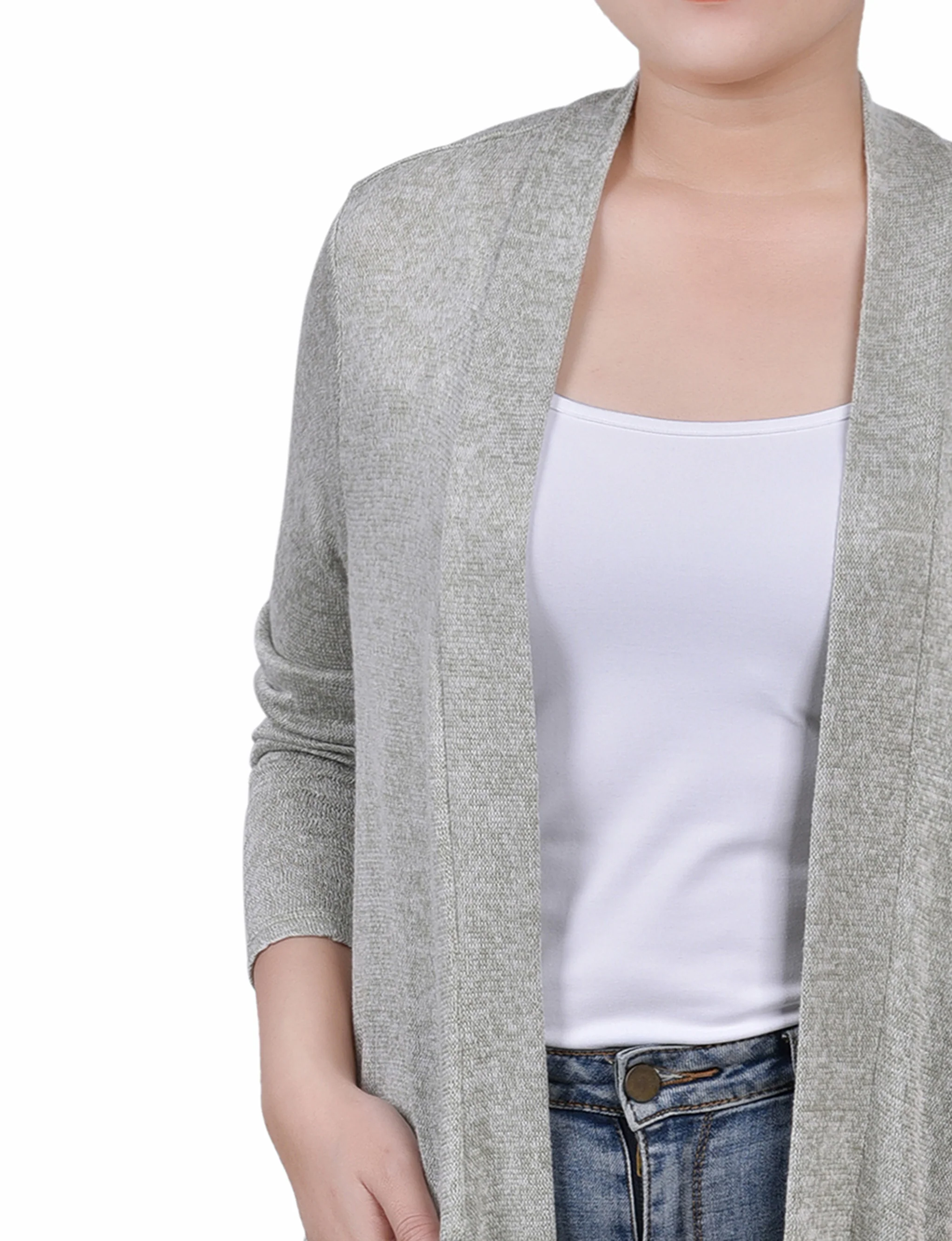 Sage Long Sleeve Cardigan - Image 2
