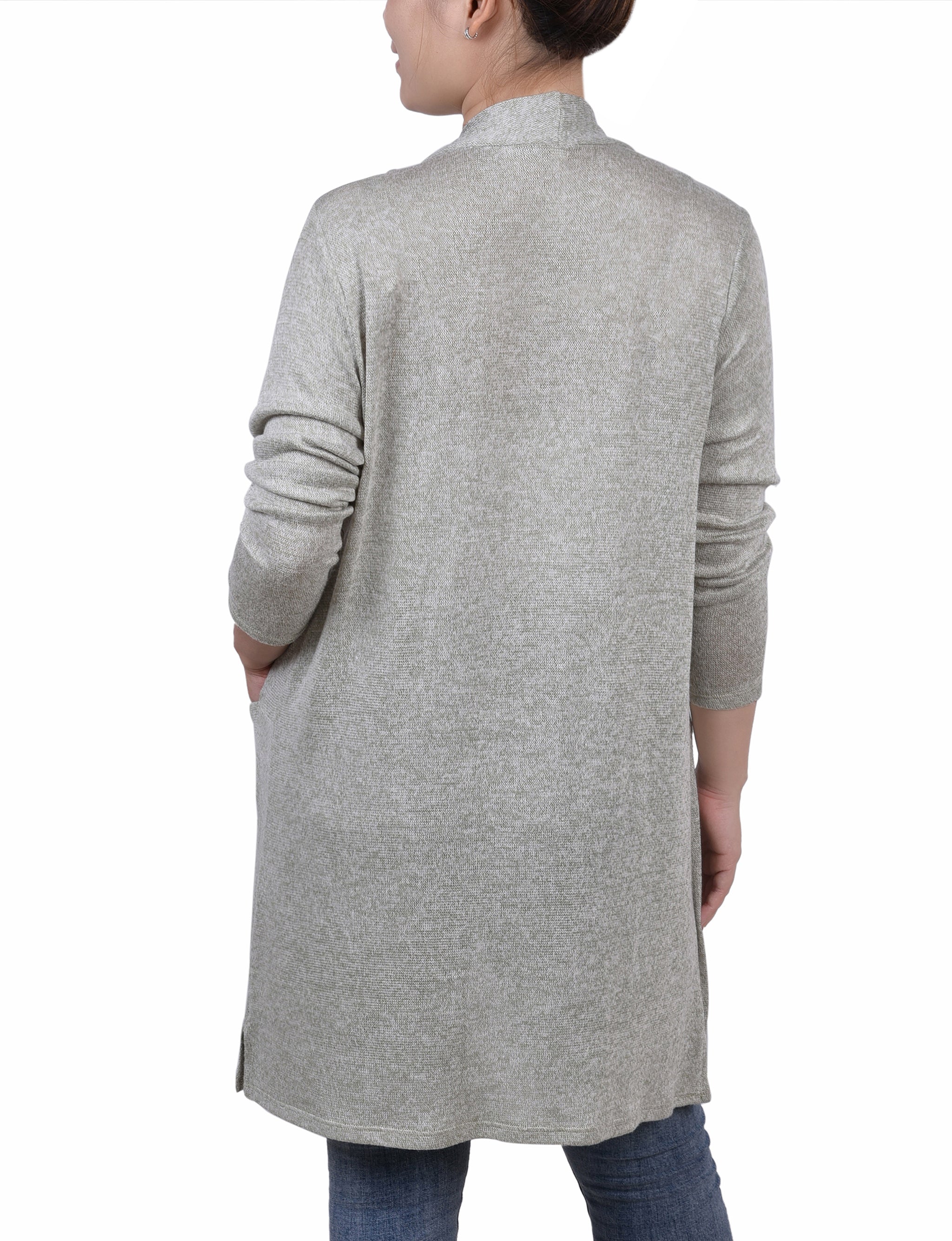 Sage Long Sleeve Cardigan - Image 4