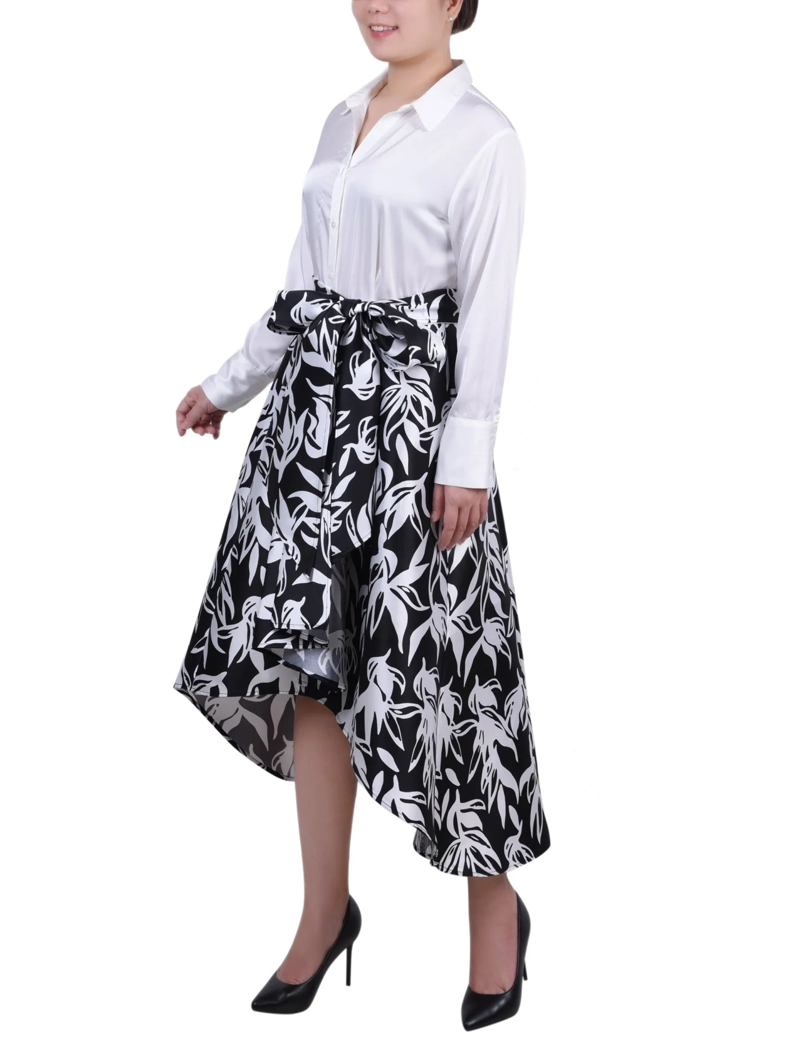 Satin/Mikado Dress - Petite - Image 10