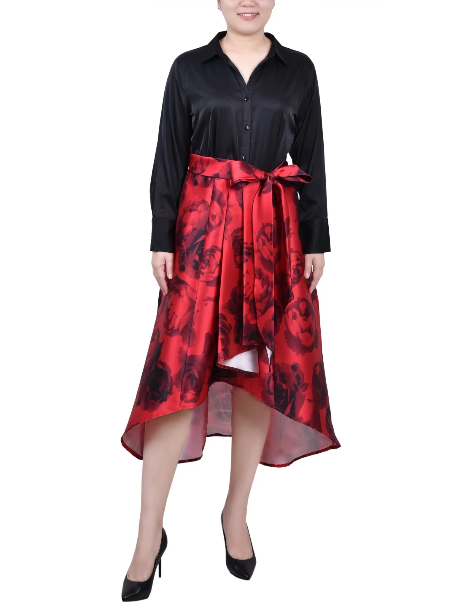 Satin/Mikado Dress - Petite - Image 5