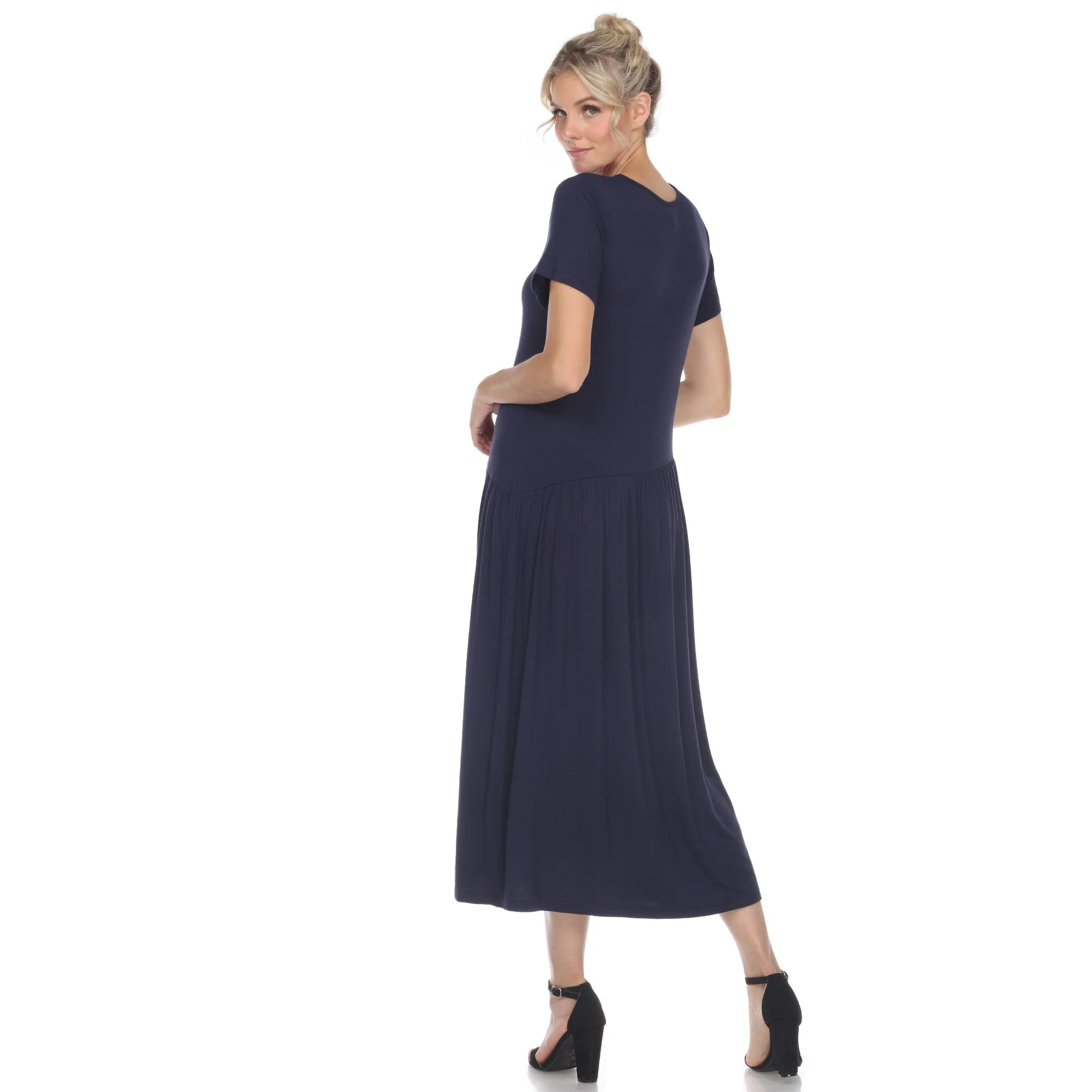 Short Sleeve Maxi Dress - Image 4
