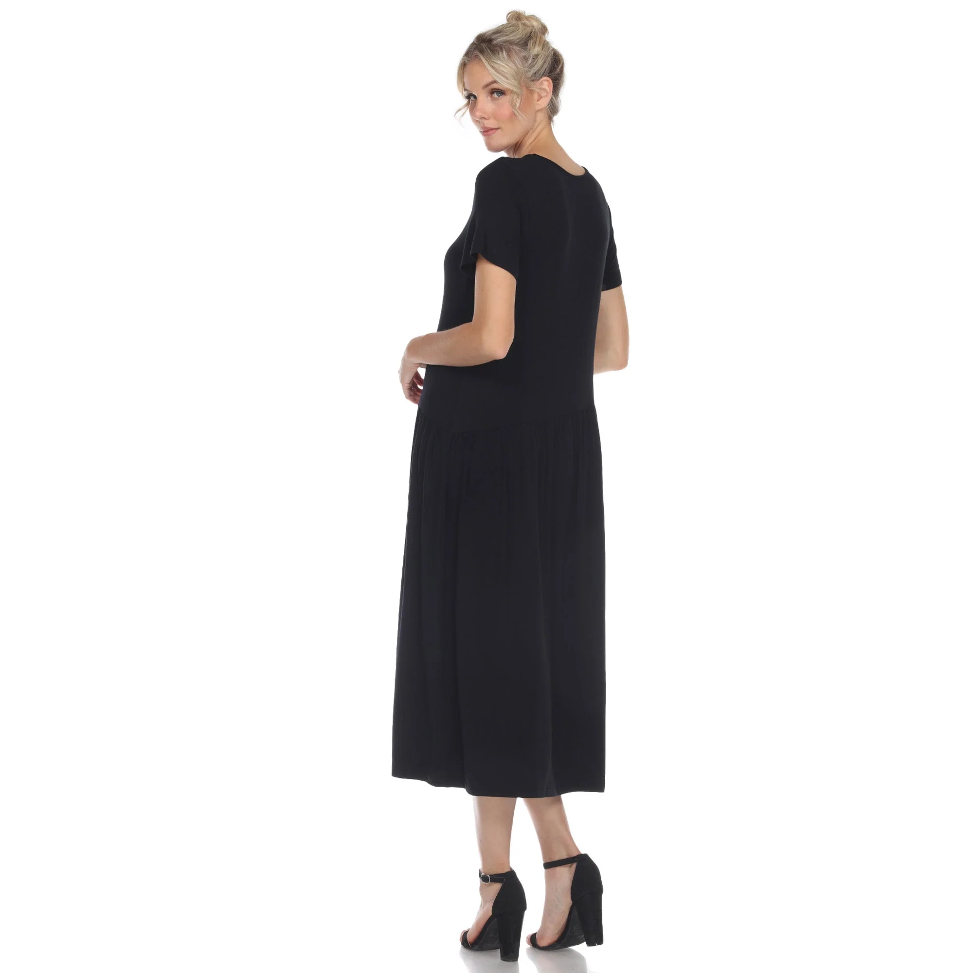 Short Sleeve Maxi Dress - Image 9