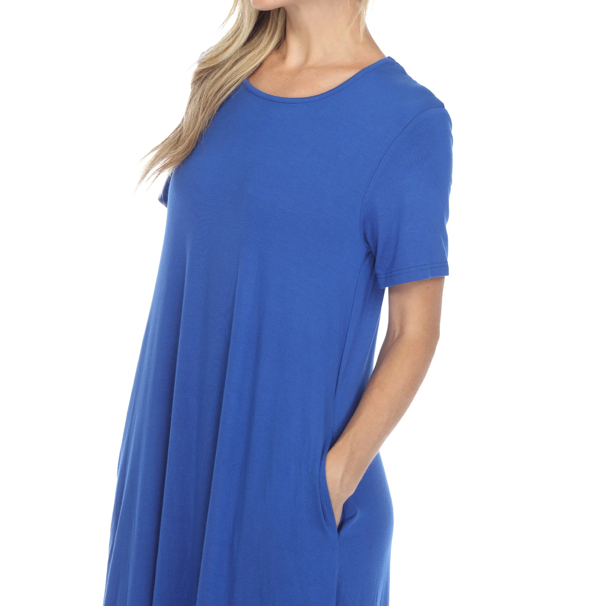 Short Sleeve Midi Dress - Image 34