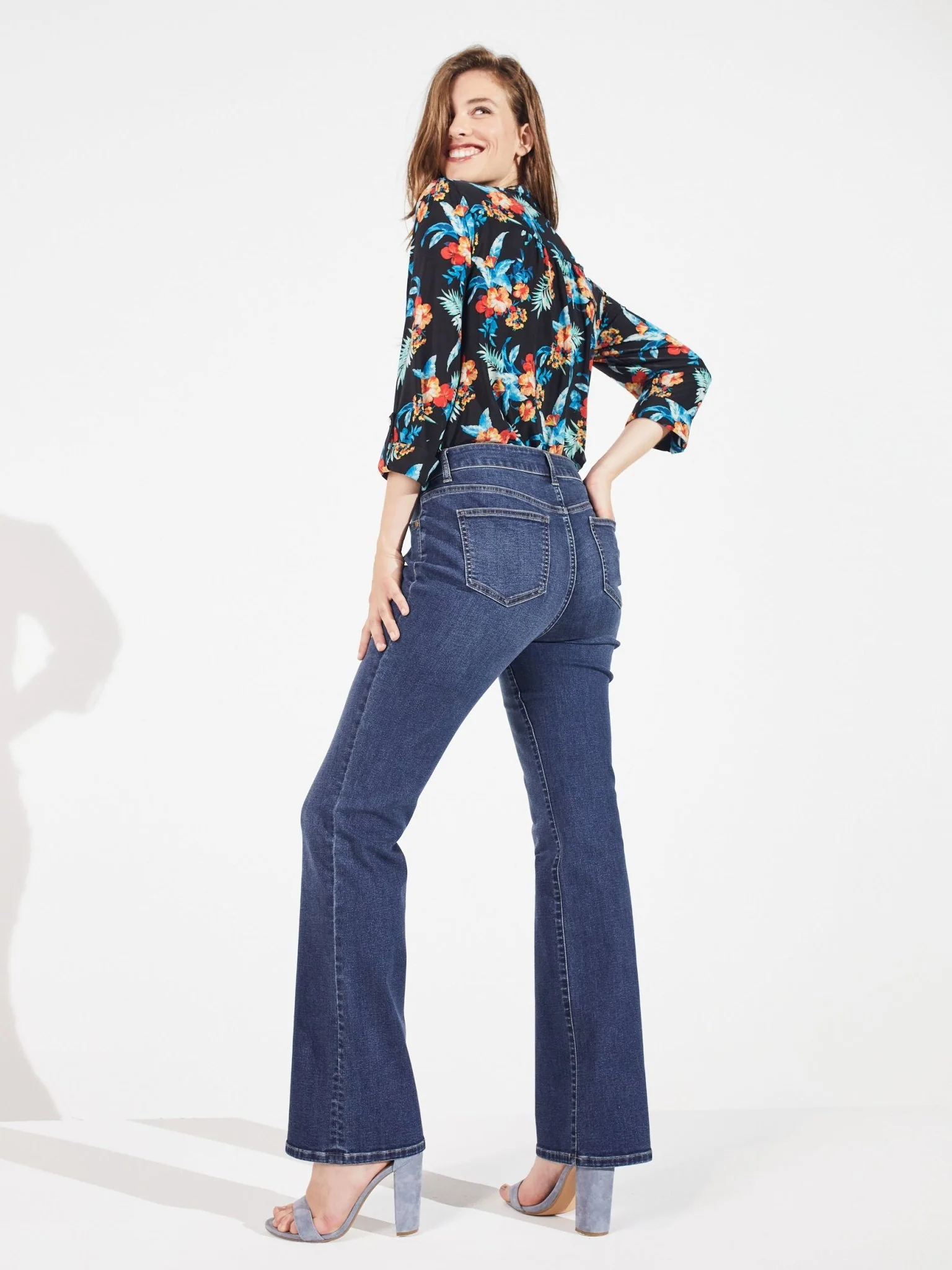 Westport Signature Bootcut 5 Pocket Denim Jean - Image 6