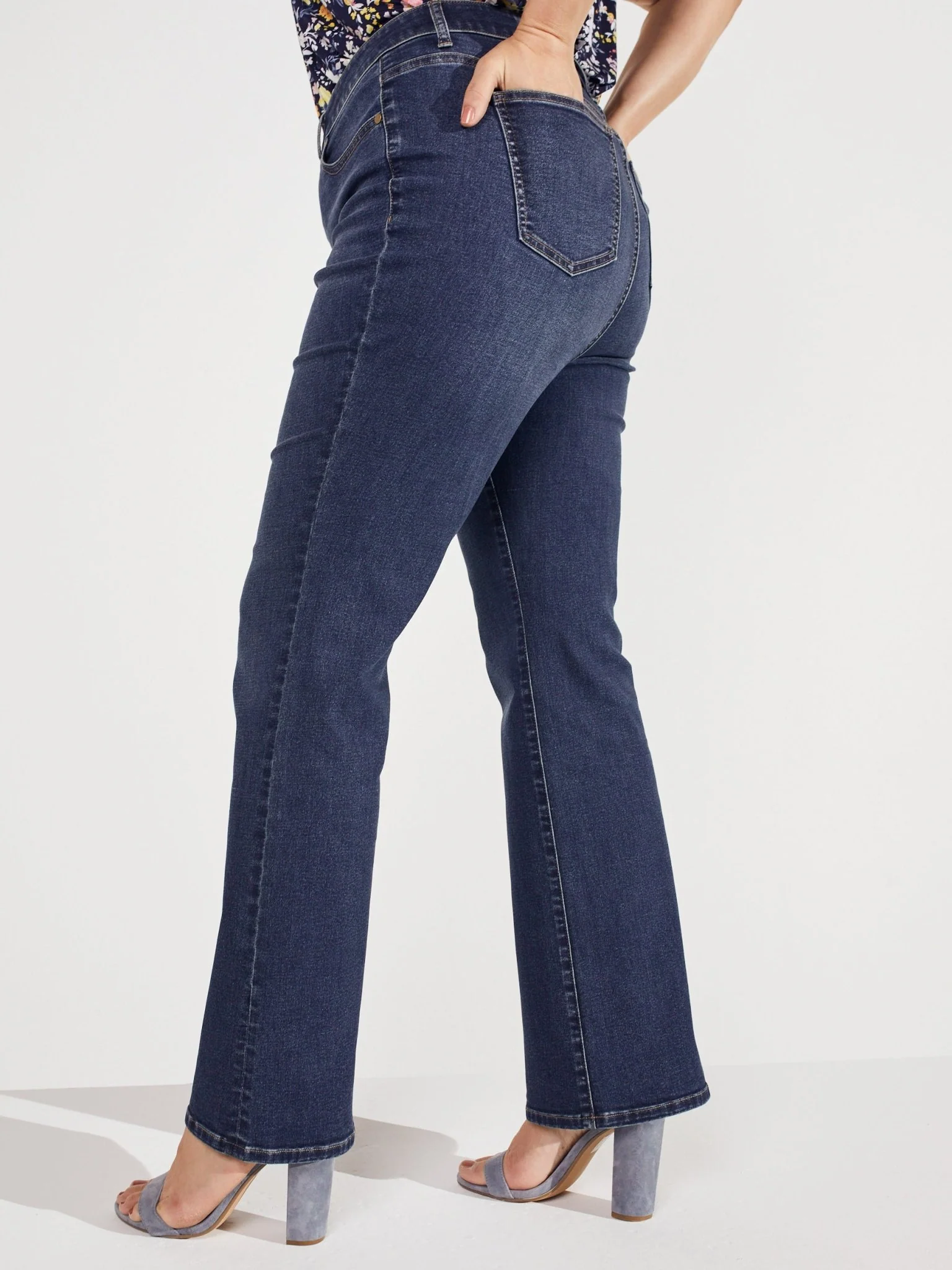 Westport Signature Bootcut 5 Pocket Denim Jean - Plus - Image 4