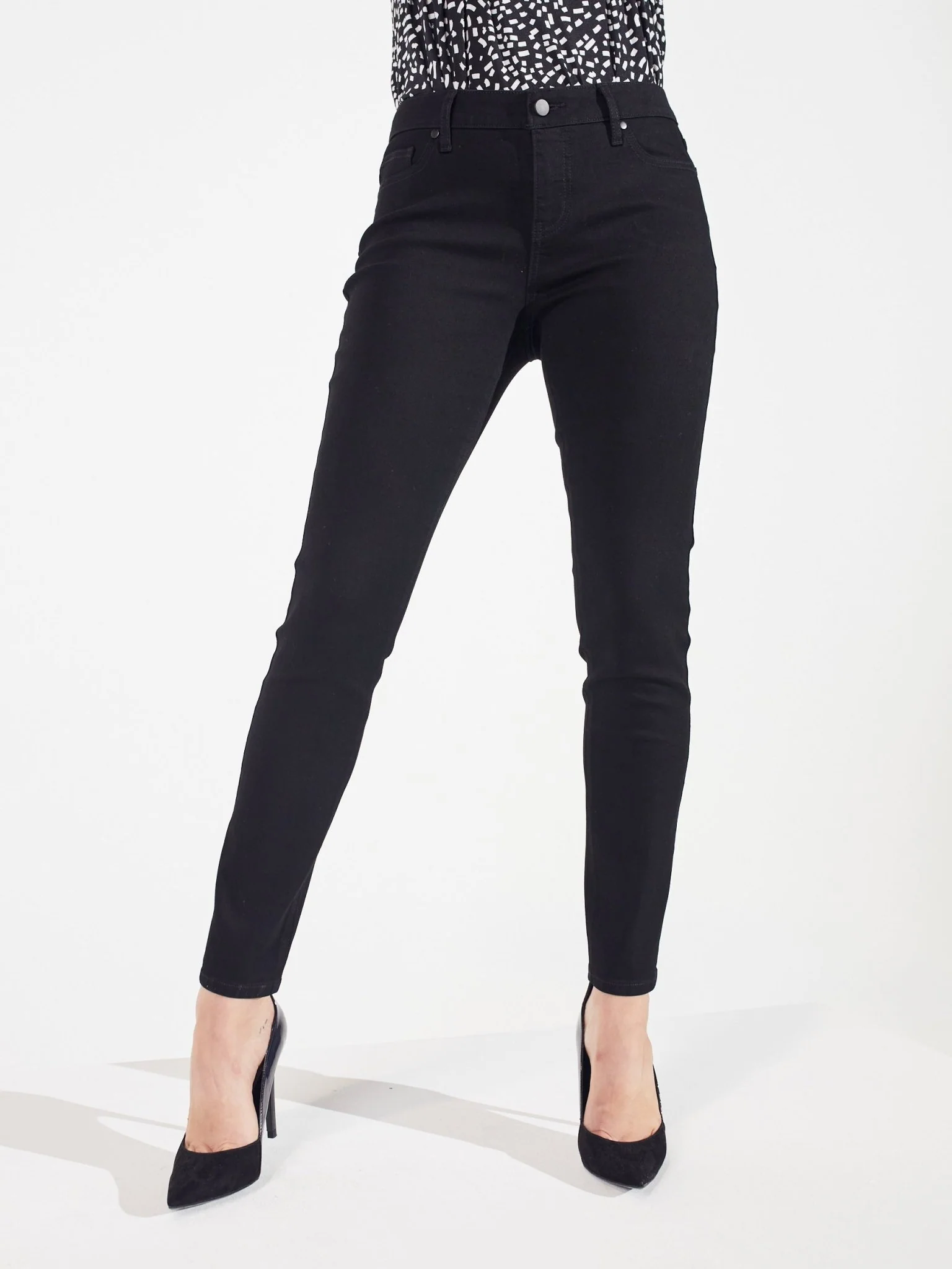 Westport Signature Skinny 5 Pocket Denim Jean - Image 9