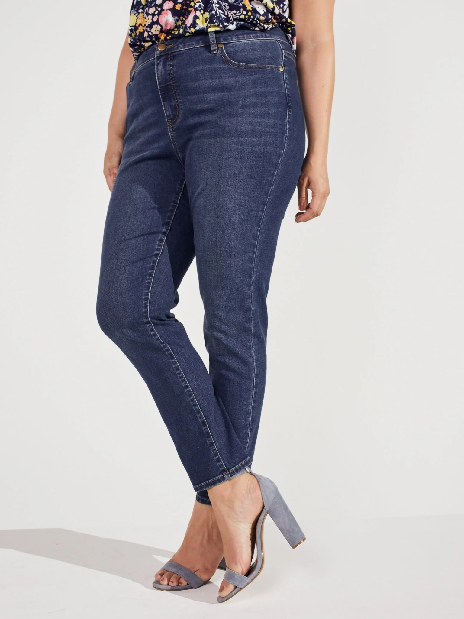 Westport Signature Skinny 5 Pocket Denim Jean - Plus - Image 17
