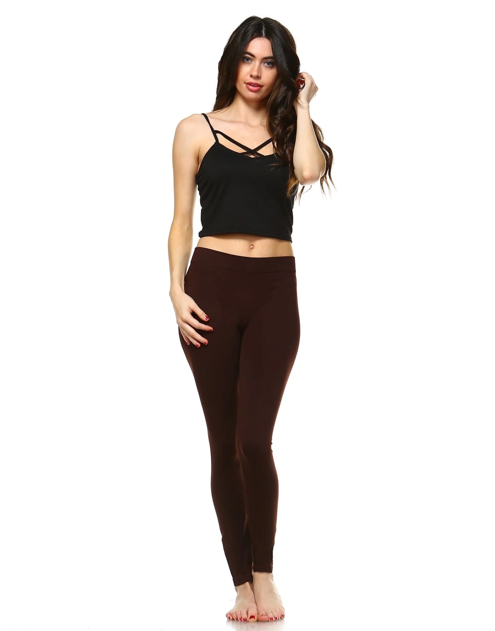 Solid Leggings - Image 6
