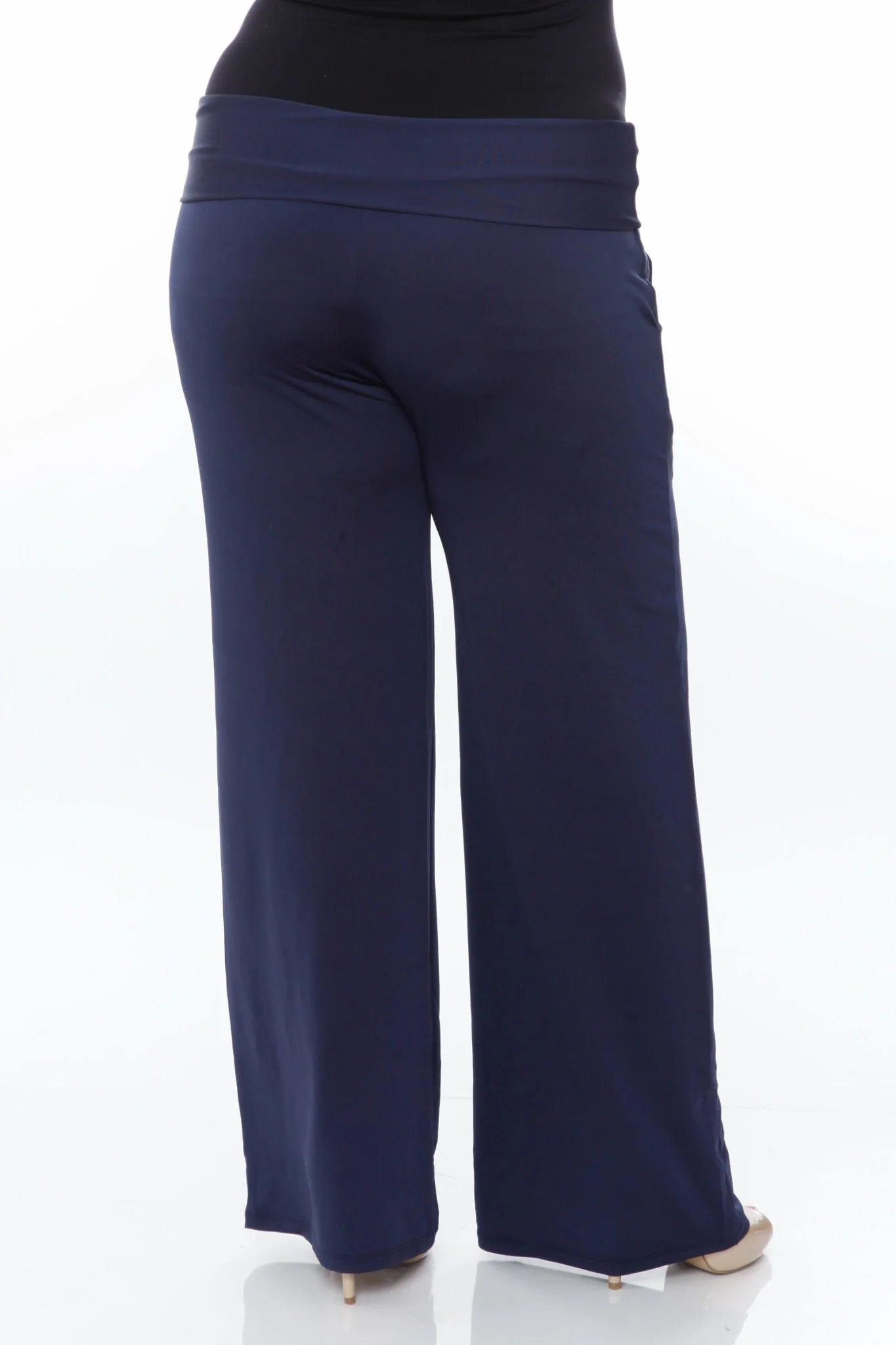 Solid Palazzo Pants - Plus - Image 13