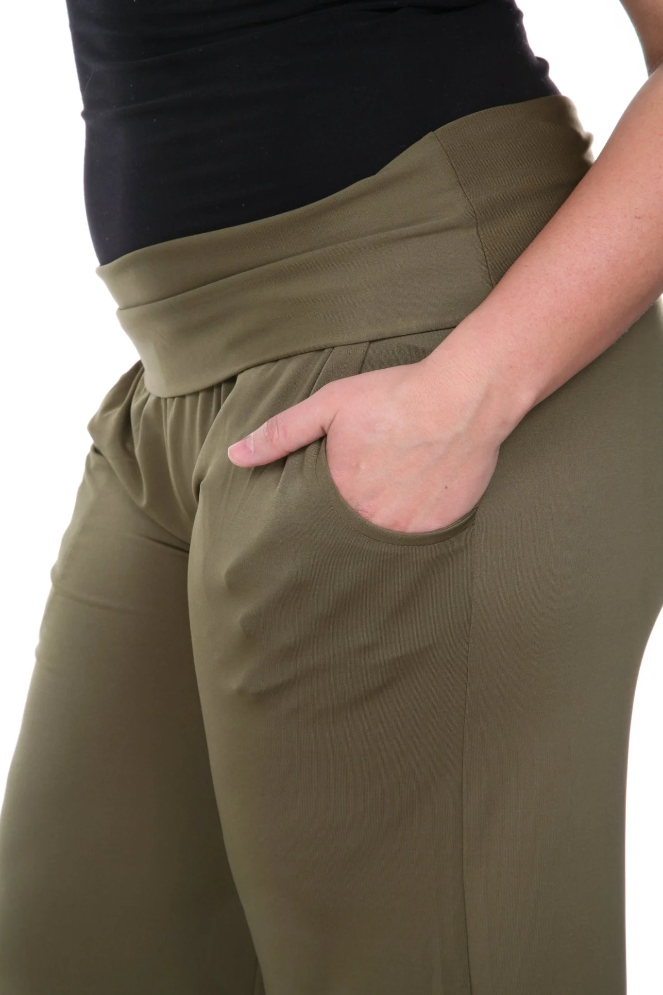 Solid Palazzo Pants - Plus - Image 16