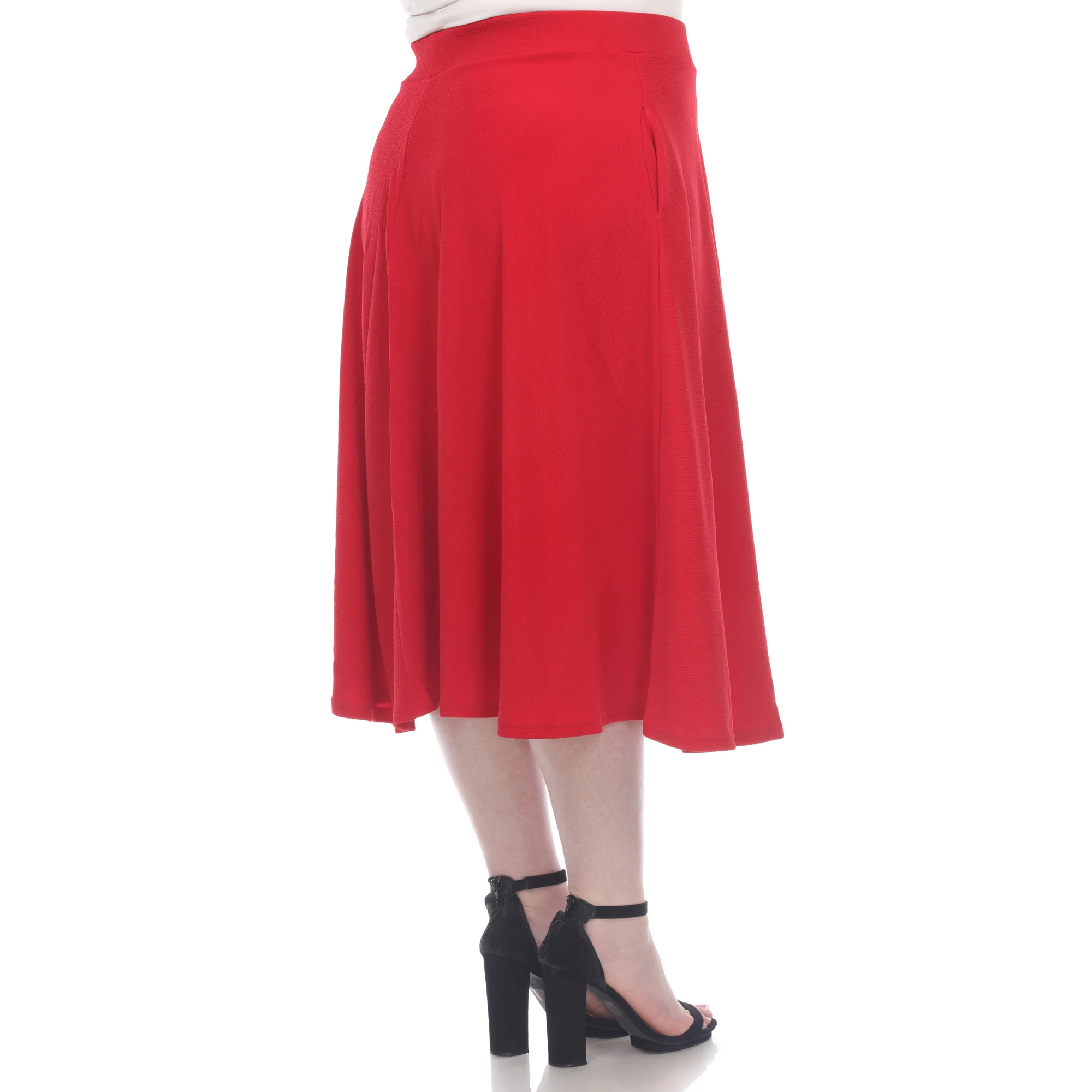 Tasmin Flare Midi Skirts - Plus - Image 3